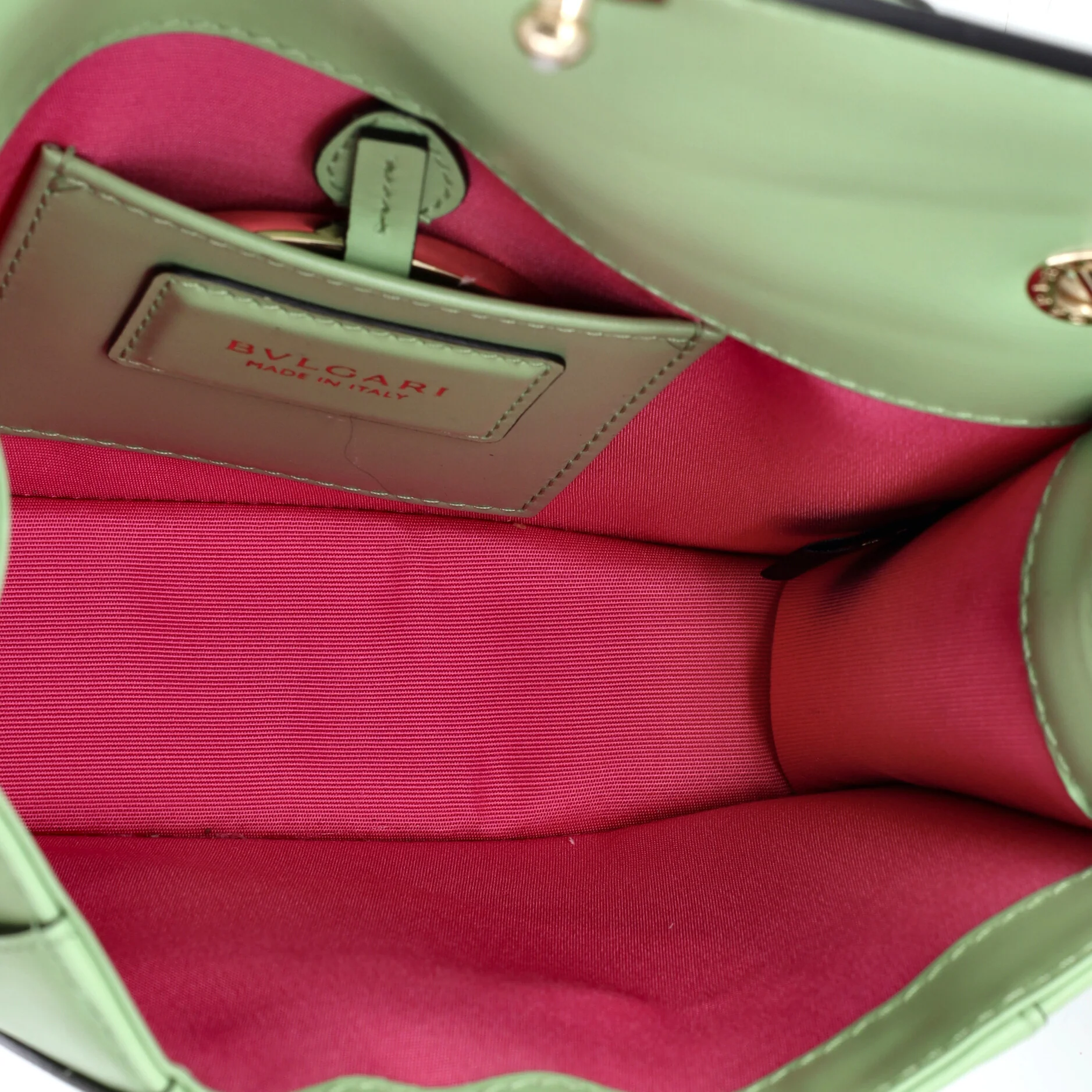 Serpenti Forever Square Shoulder Bag Leather Small - Image 6