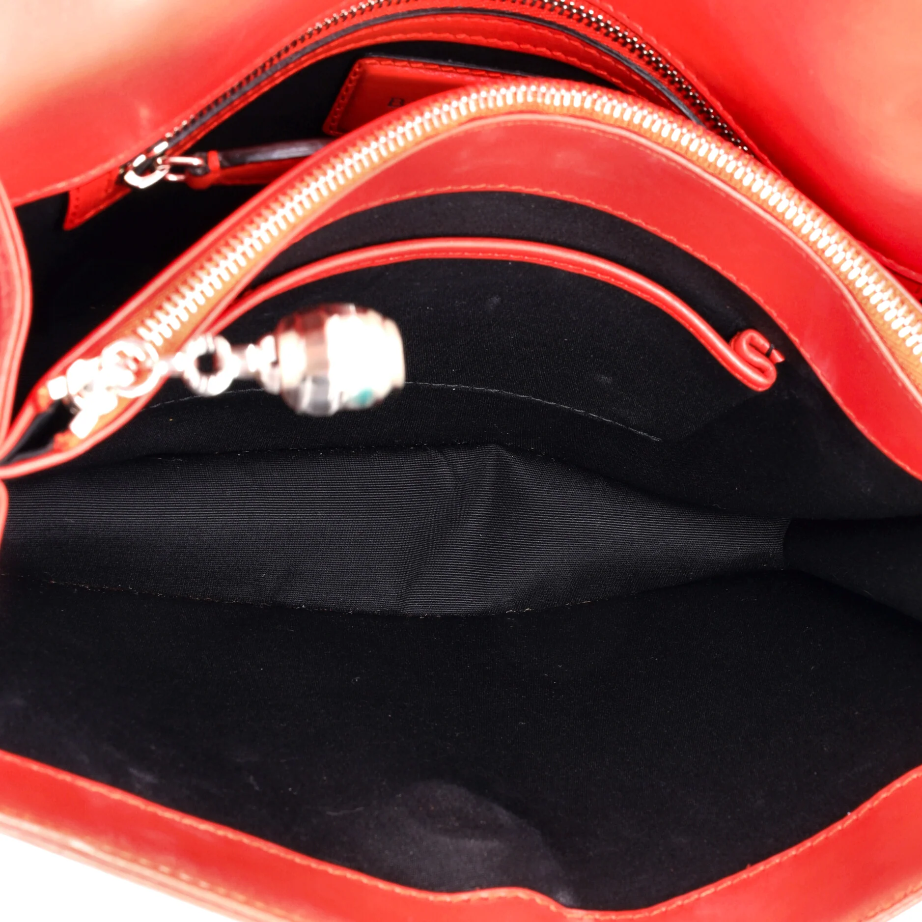 Serpenti Forever Square Shoulder Bag Plisse Leather Medium - Image 5