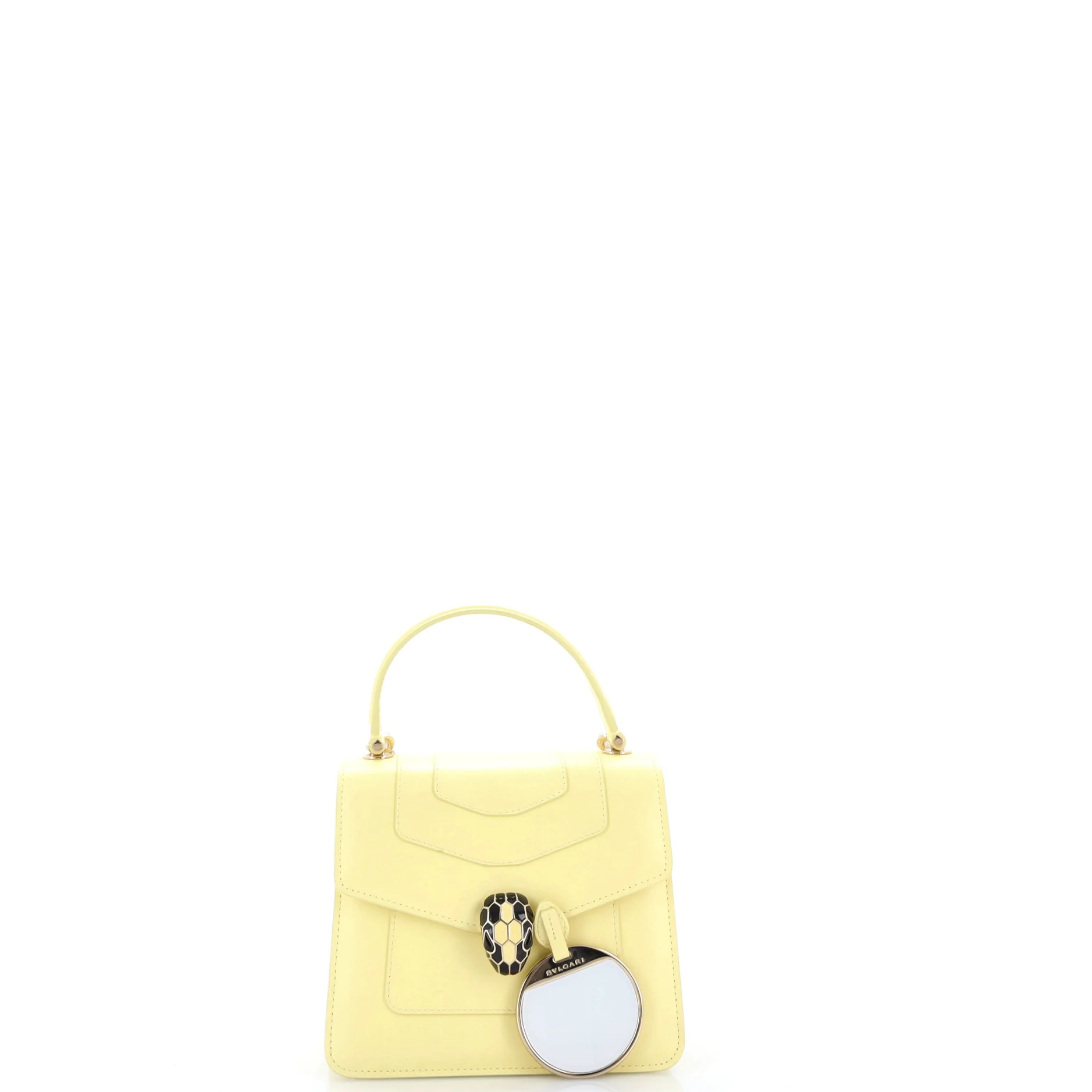Serpenti Forever Top Handle Bag Leather Small - Image 2