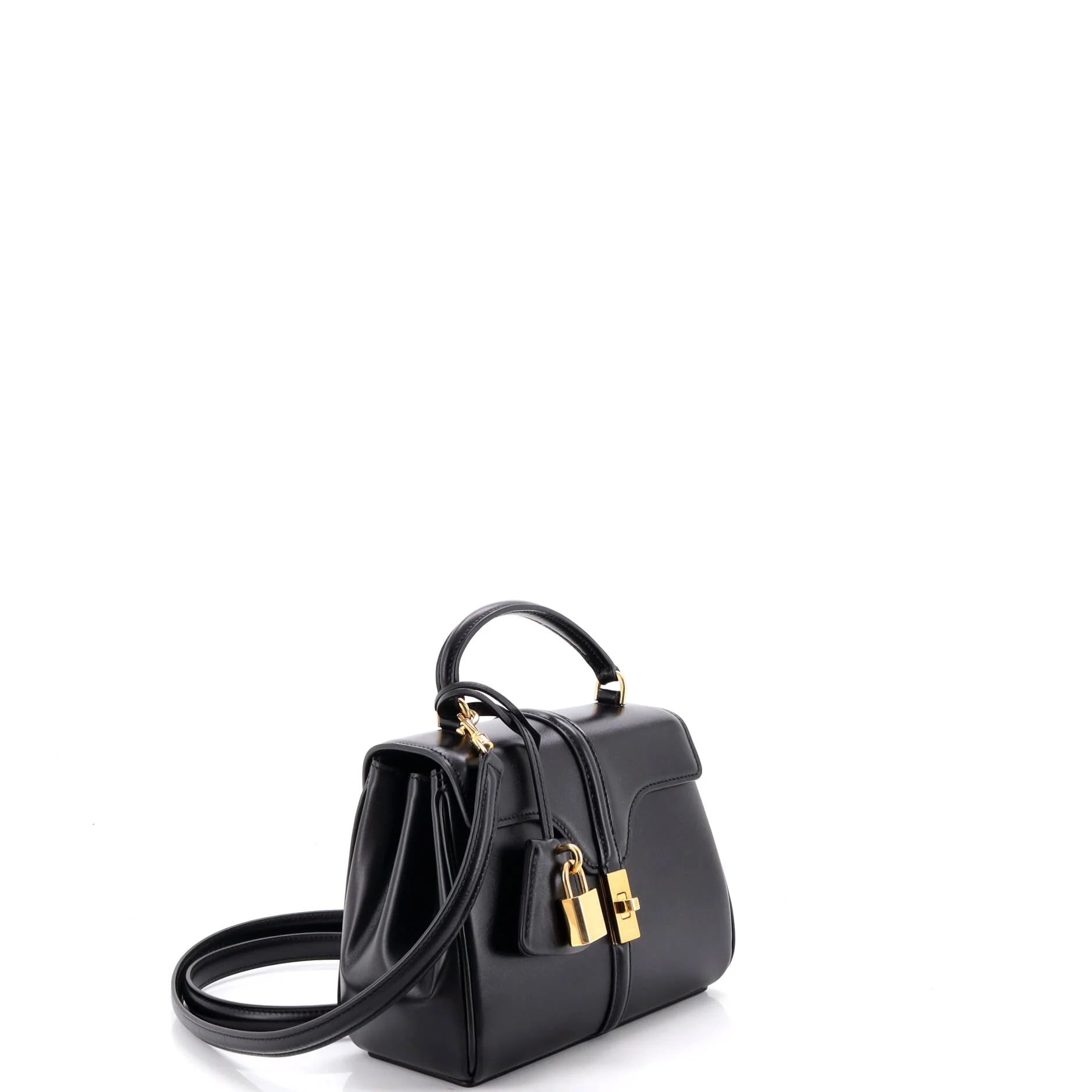 16 Top Handle Bag Smooth Calfskin Mini - Image 2