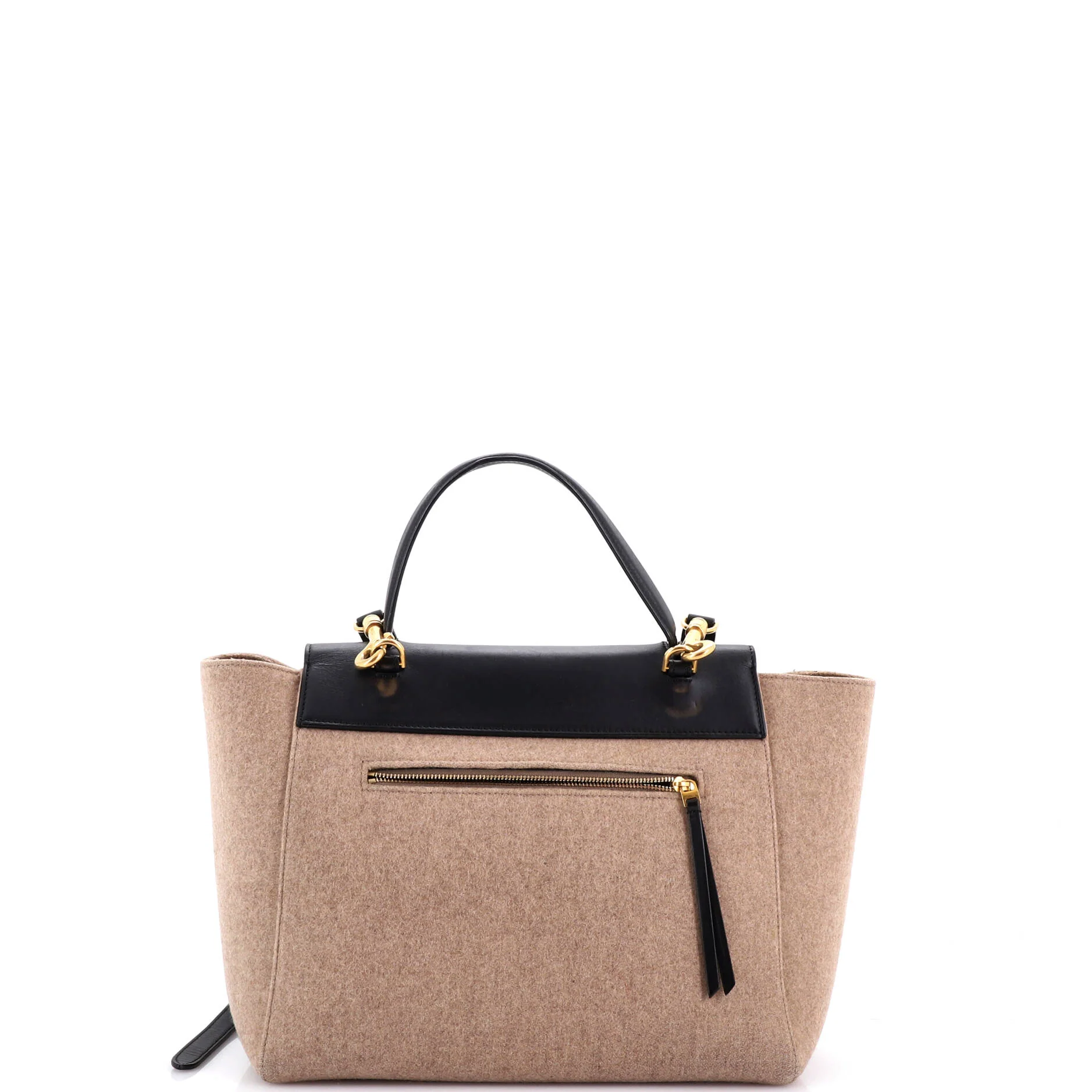 Belt Bag Felt and Leather Mini - Image 3