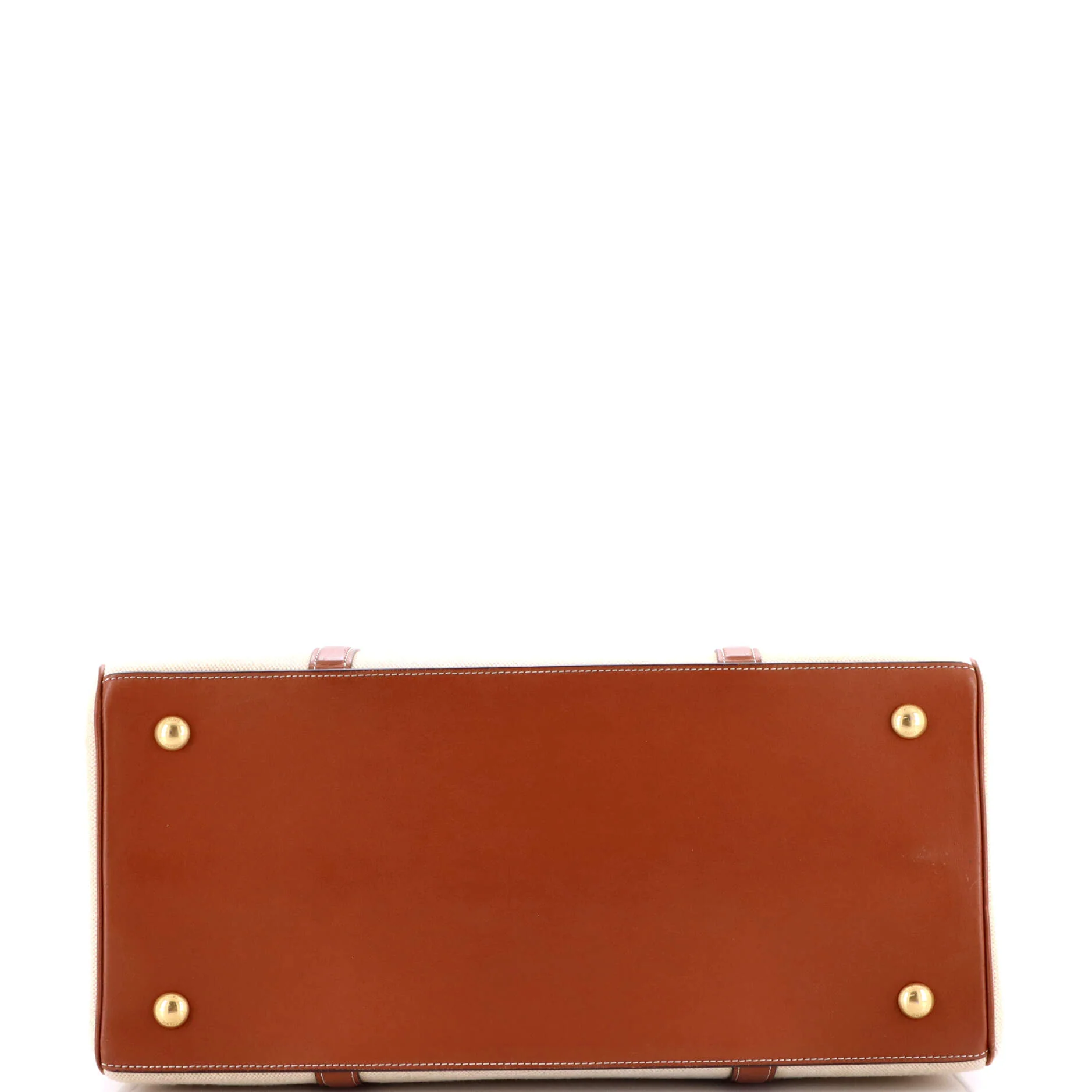 Cabas 16 Bag Canvas with Leather Medium - Image 4