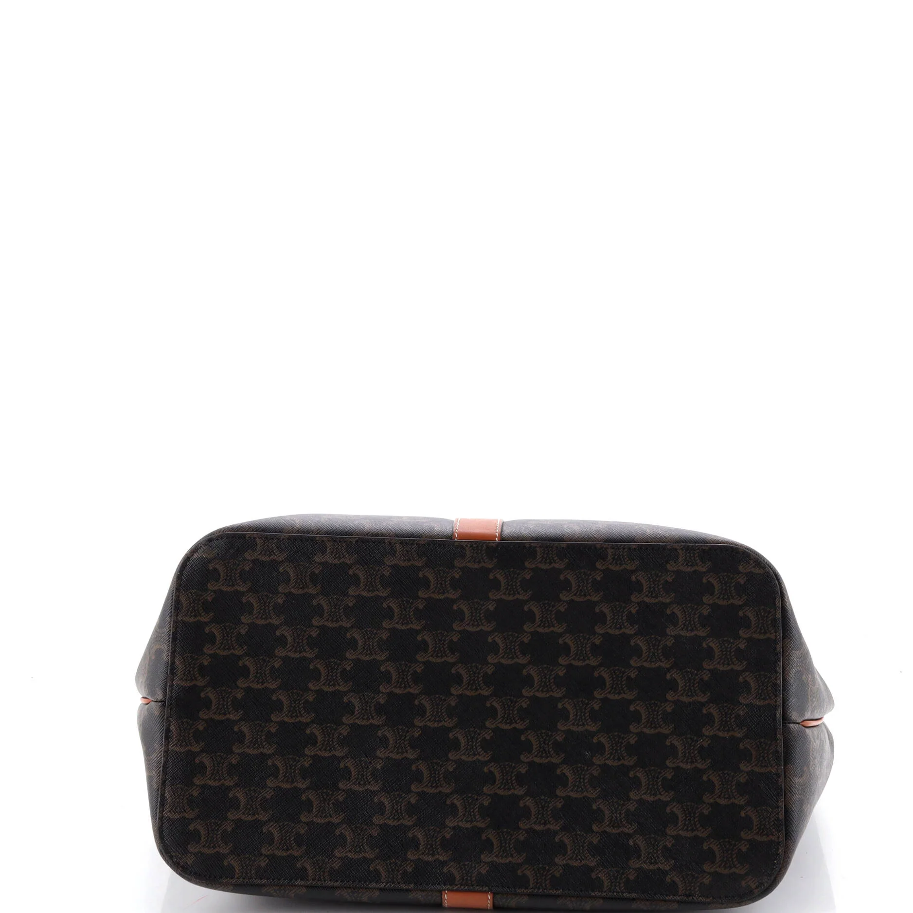 Cabas Zip Tote Triomphe Coated Canvas Medium - Image 4