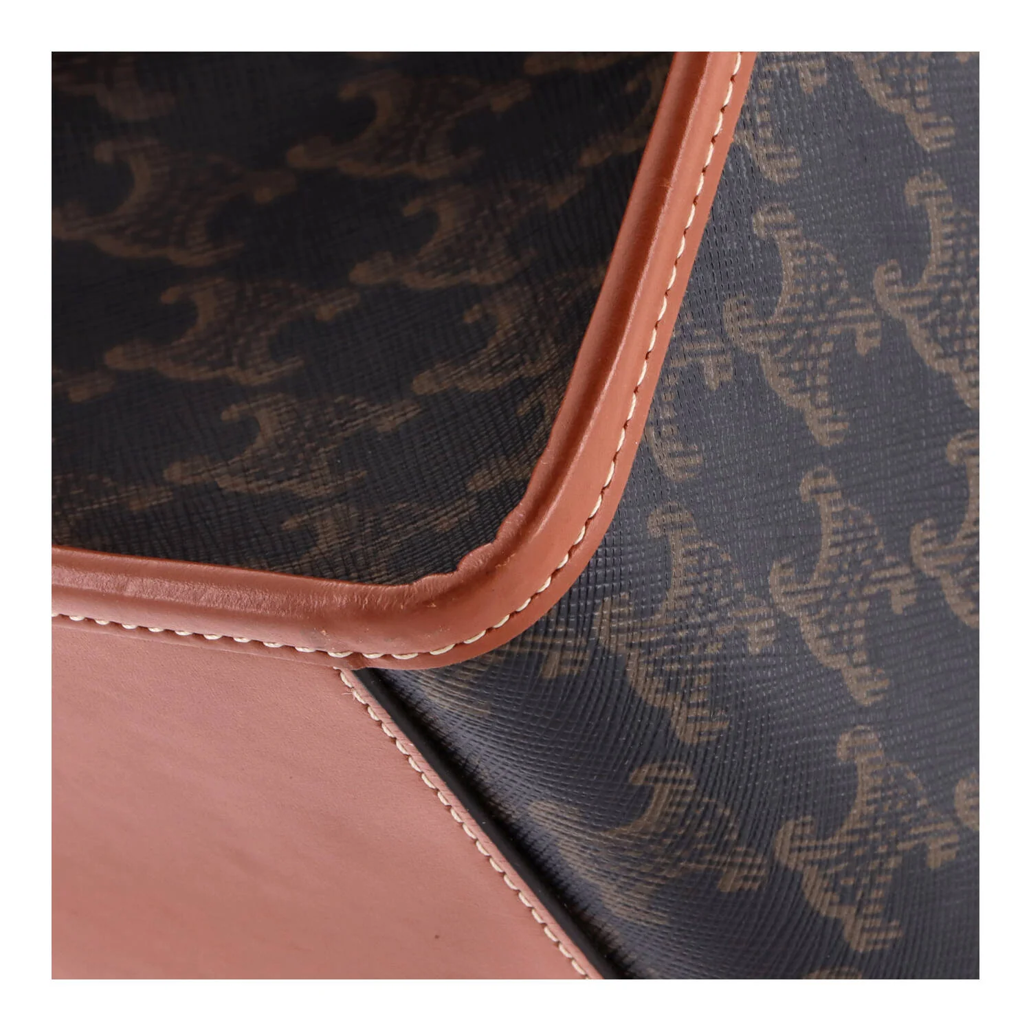 Horizontal Cabas Tote Triomphe Coated Canvas - Image 6