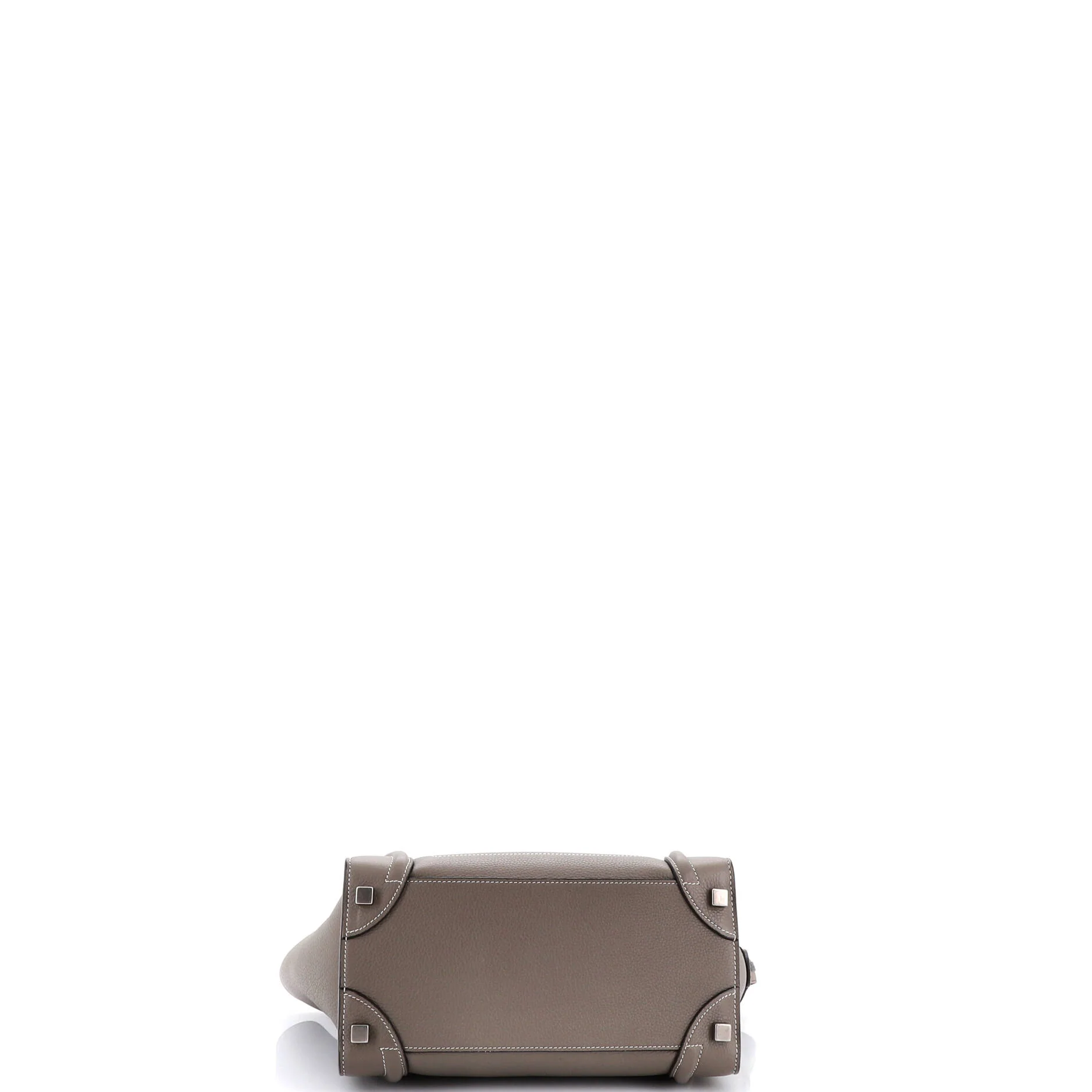 Luggage Bag Grainy Leather Micro - Image 4