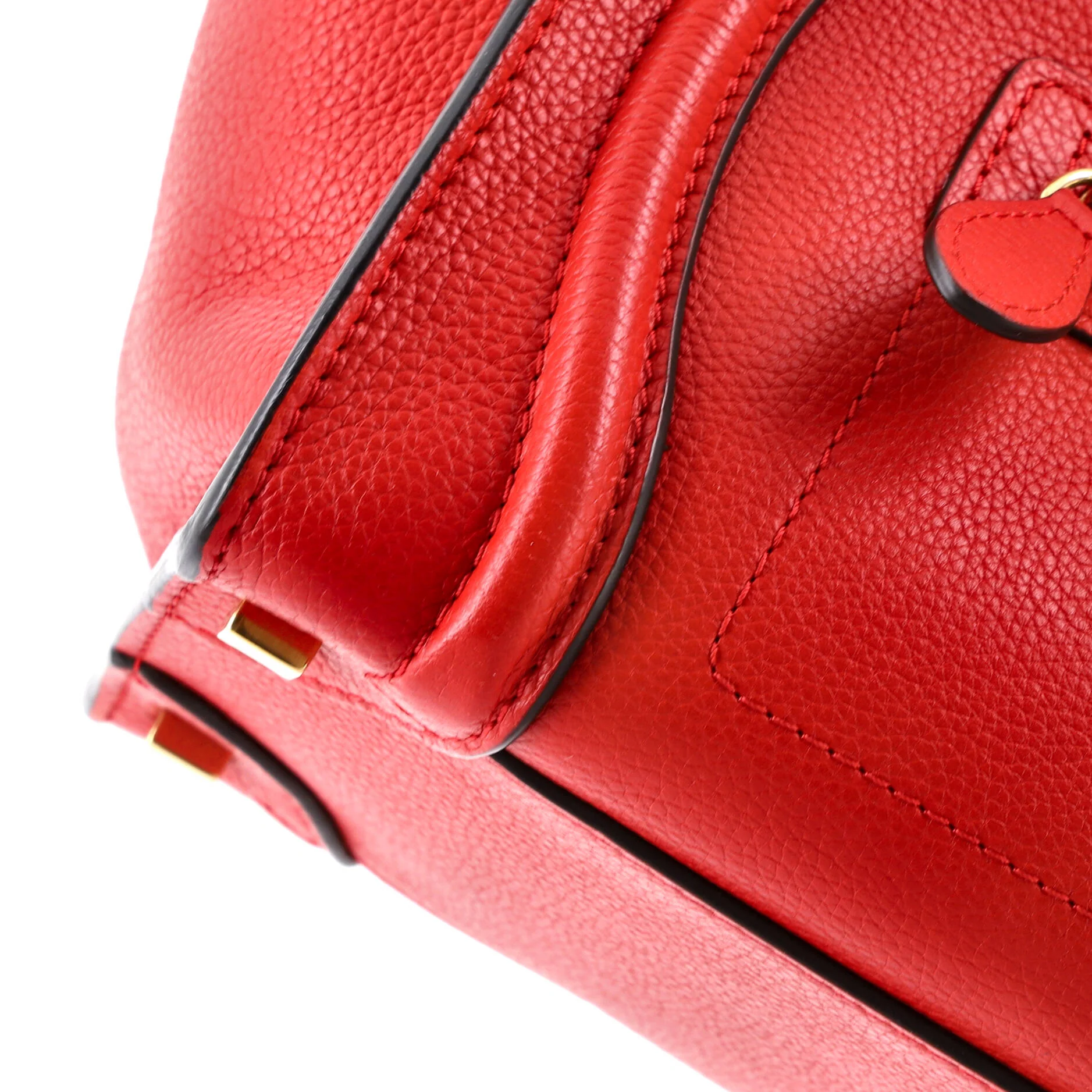 Luggage Bag Grainy Leather Micro - Image 6