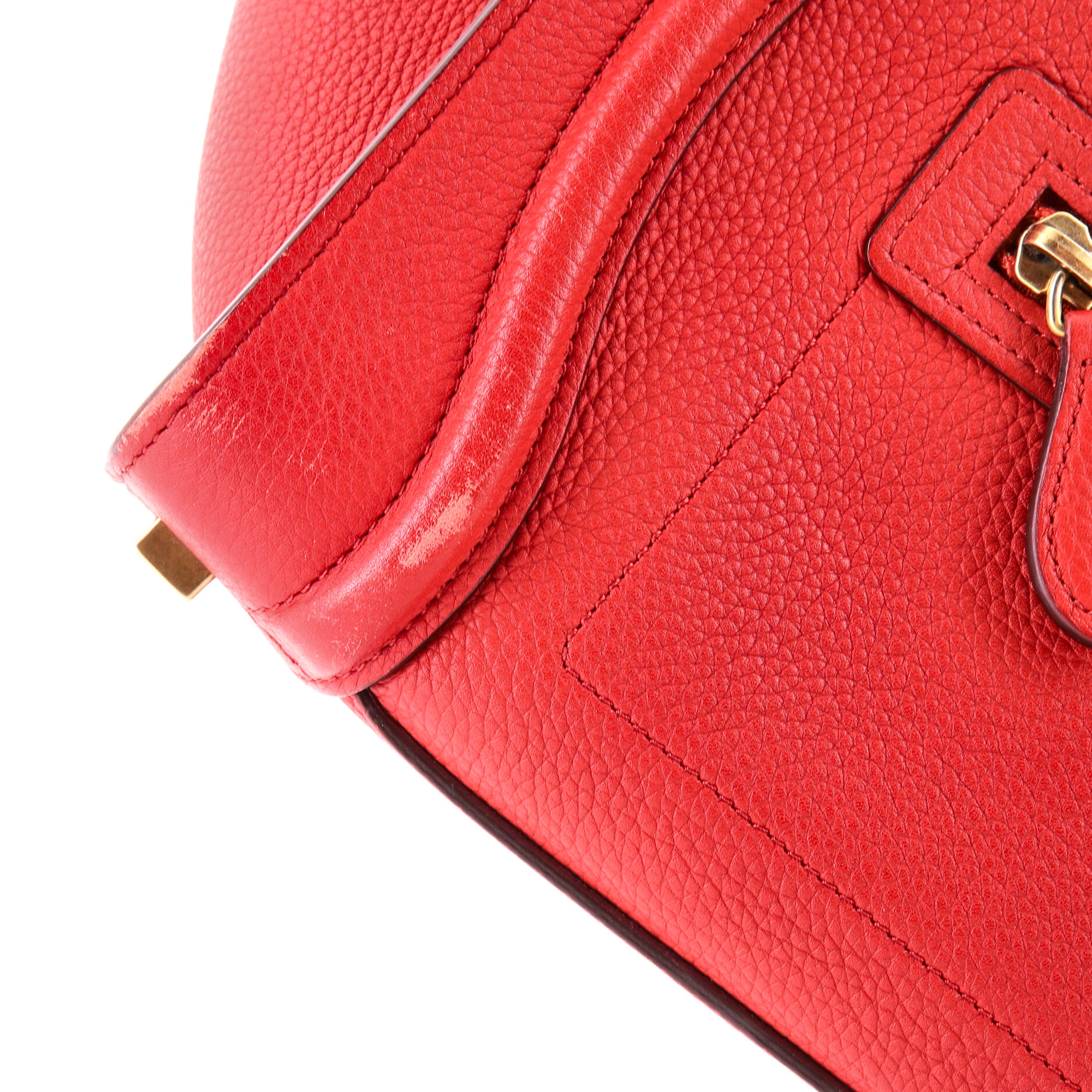Luggage Bag Grainy Leather Micro - Image 6