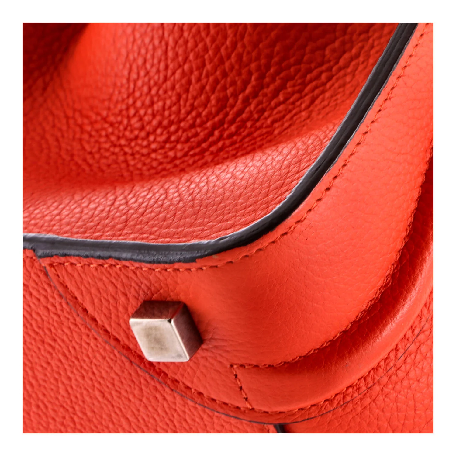 Luggage Bag Grainy Leather Micro - Image 6