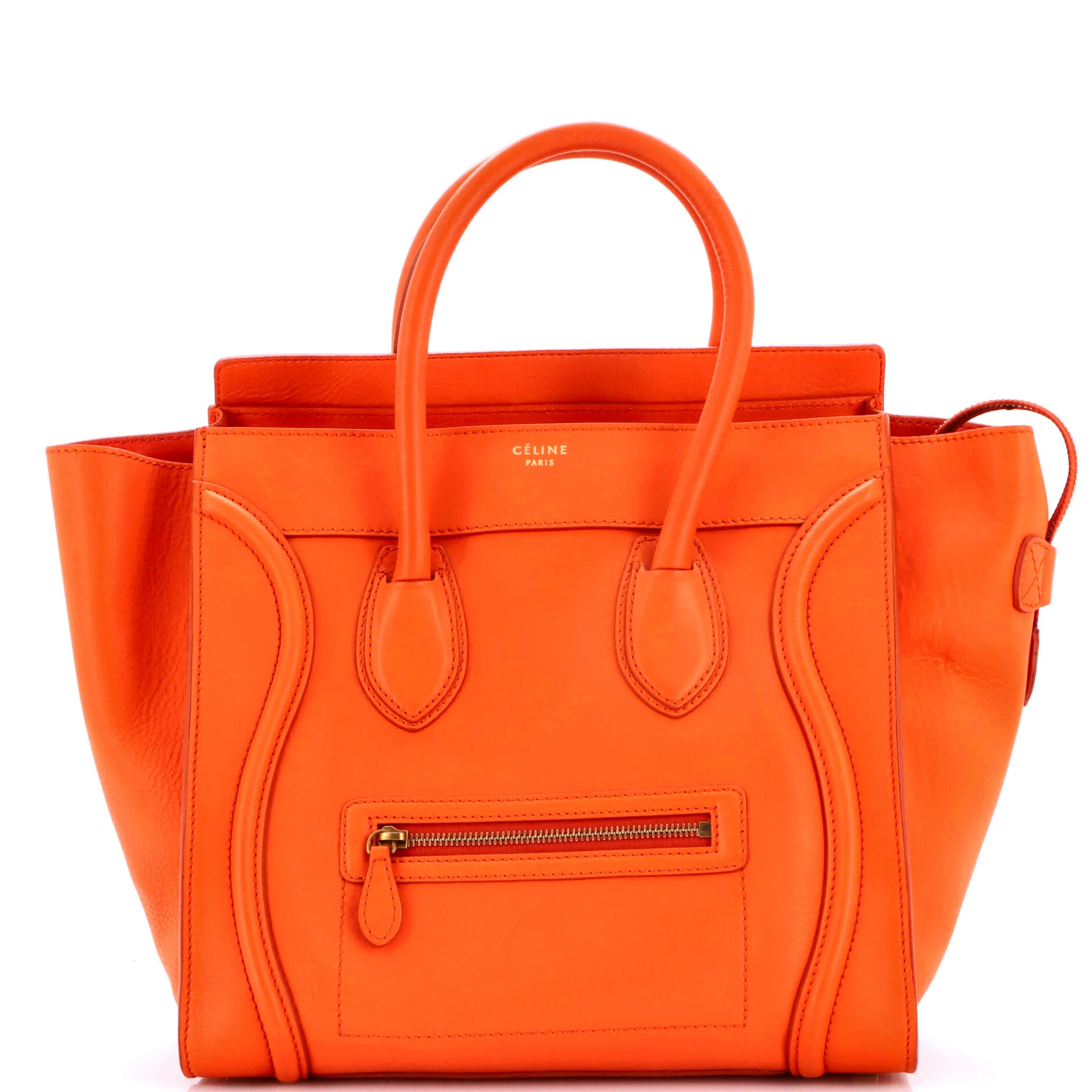 Luggage Bag Smooth Leather Mini
