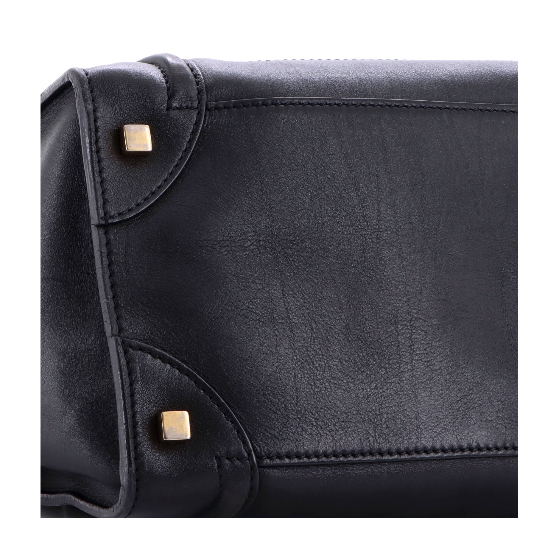 Luggage Bag Smooth Leather Mini - Image 7