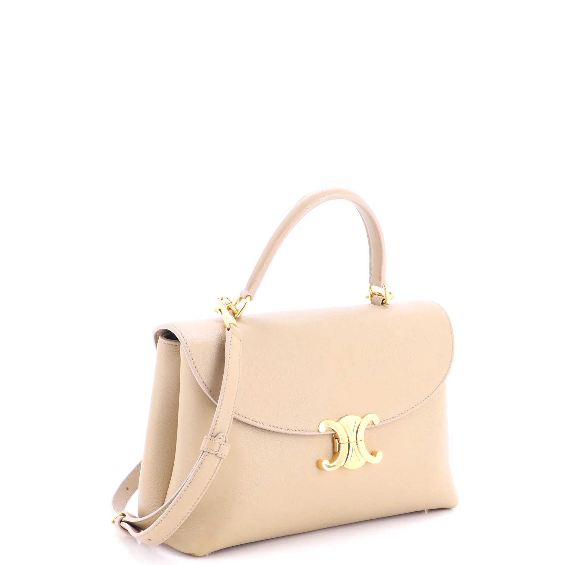 Nino Top Handle Bag Leather Medium - Image 2