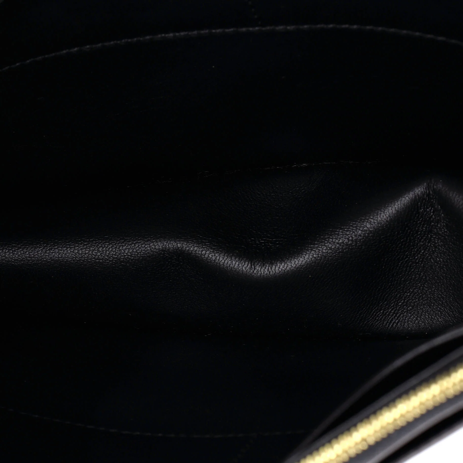 Pocket Envelope Shoulder Bag Leather with Python Medium - Image 5