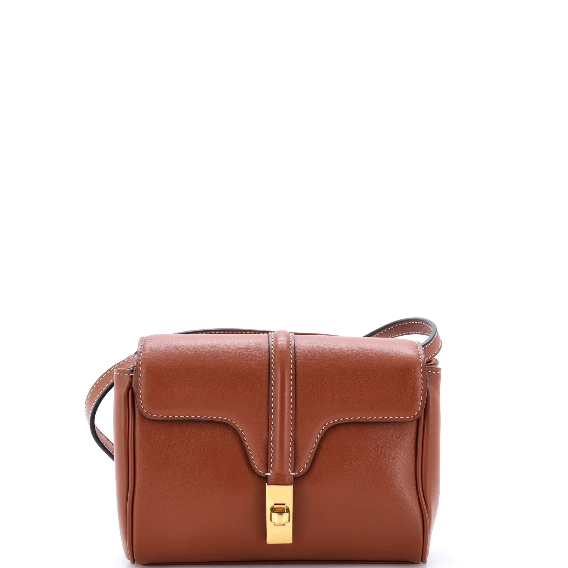 Soft 16 Bag Smooth Calfskin Mini