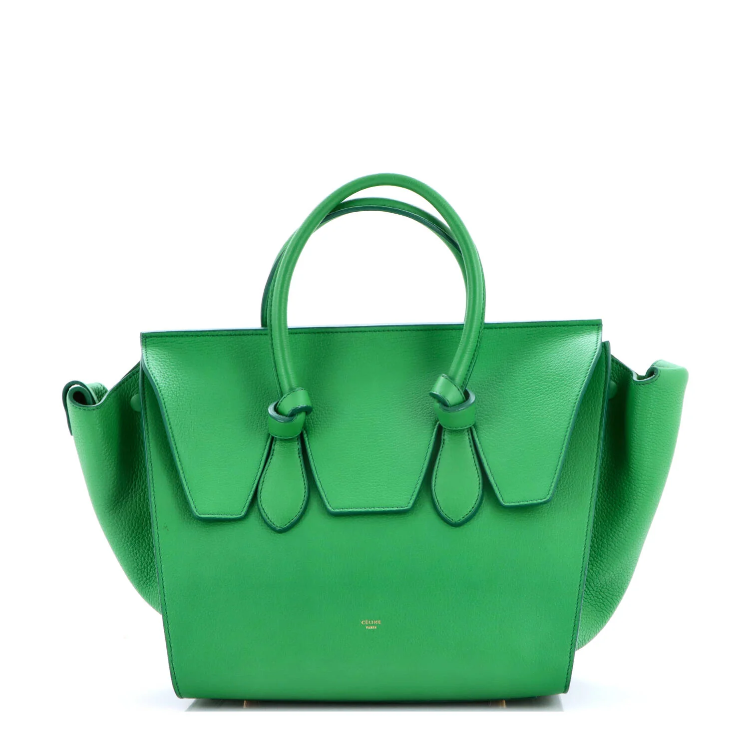 Tie Knot Tote Grainy Leather Small
