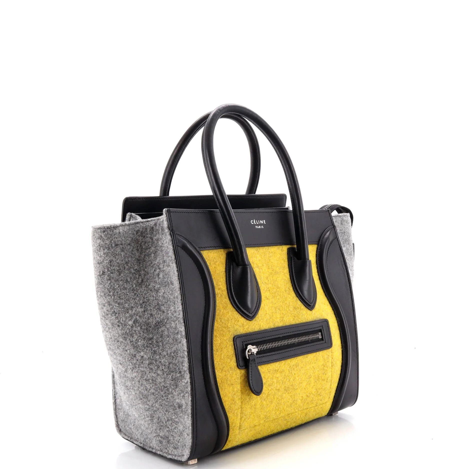 Tricolor Luggage Bag Felt Micro - Image 2