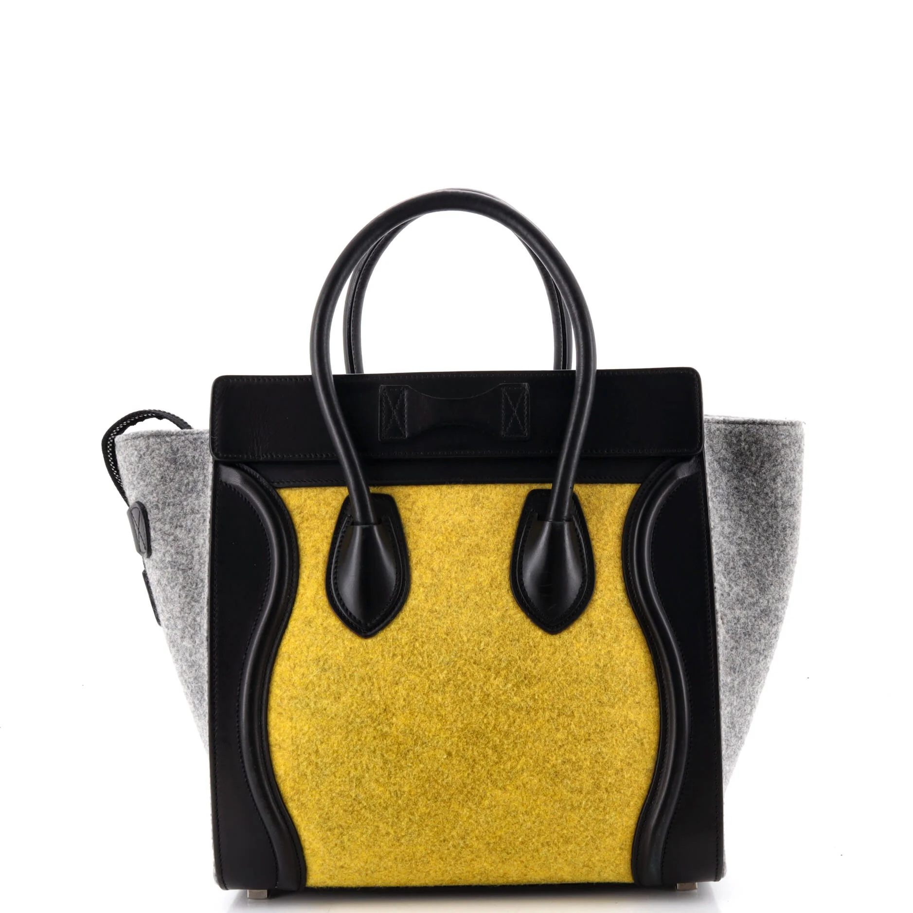 Tricolor Luggage Bag Felt Micro - Image 3