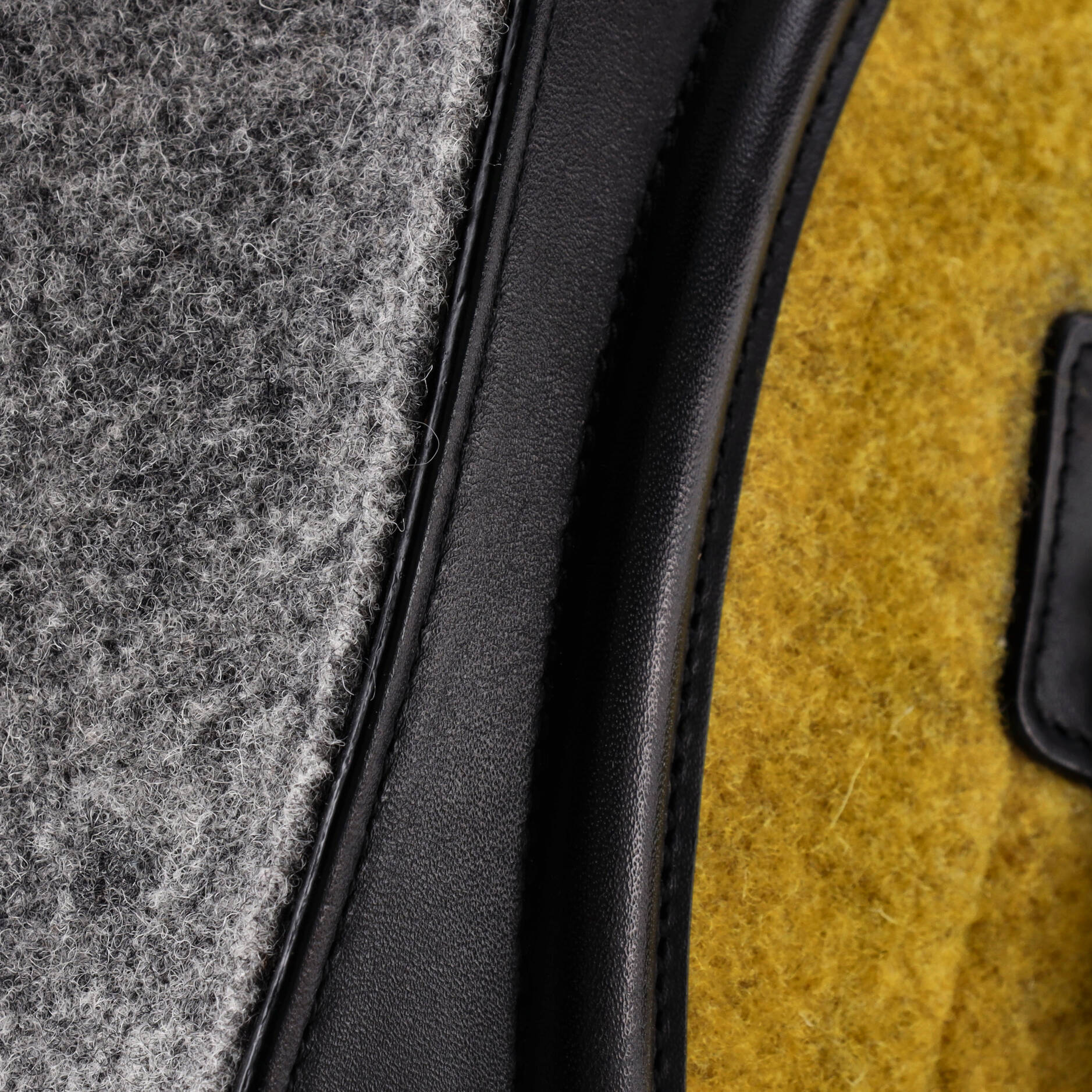 Tricolor Luggage Bag Felt Micro - Image 6