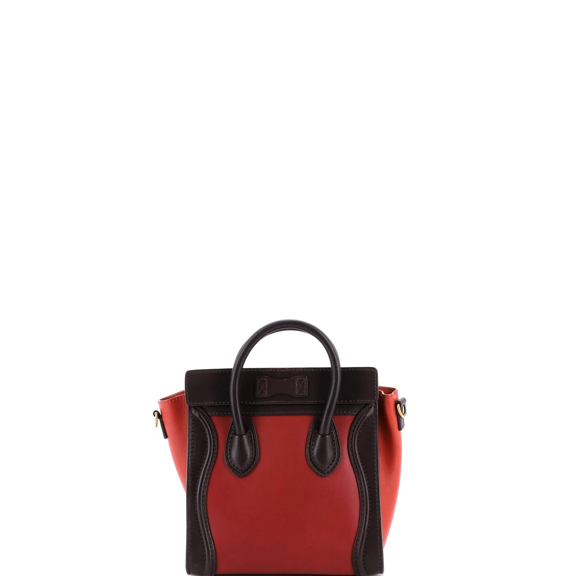 Tricolor Luggage Bag Leather Nano - Image 3