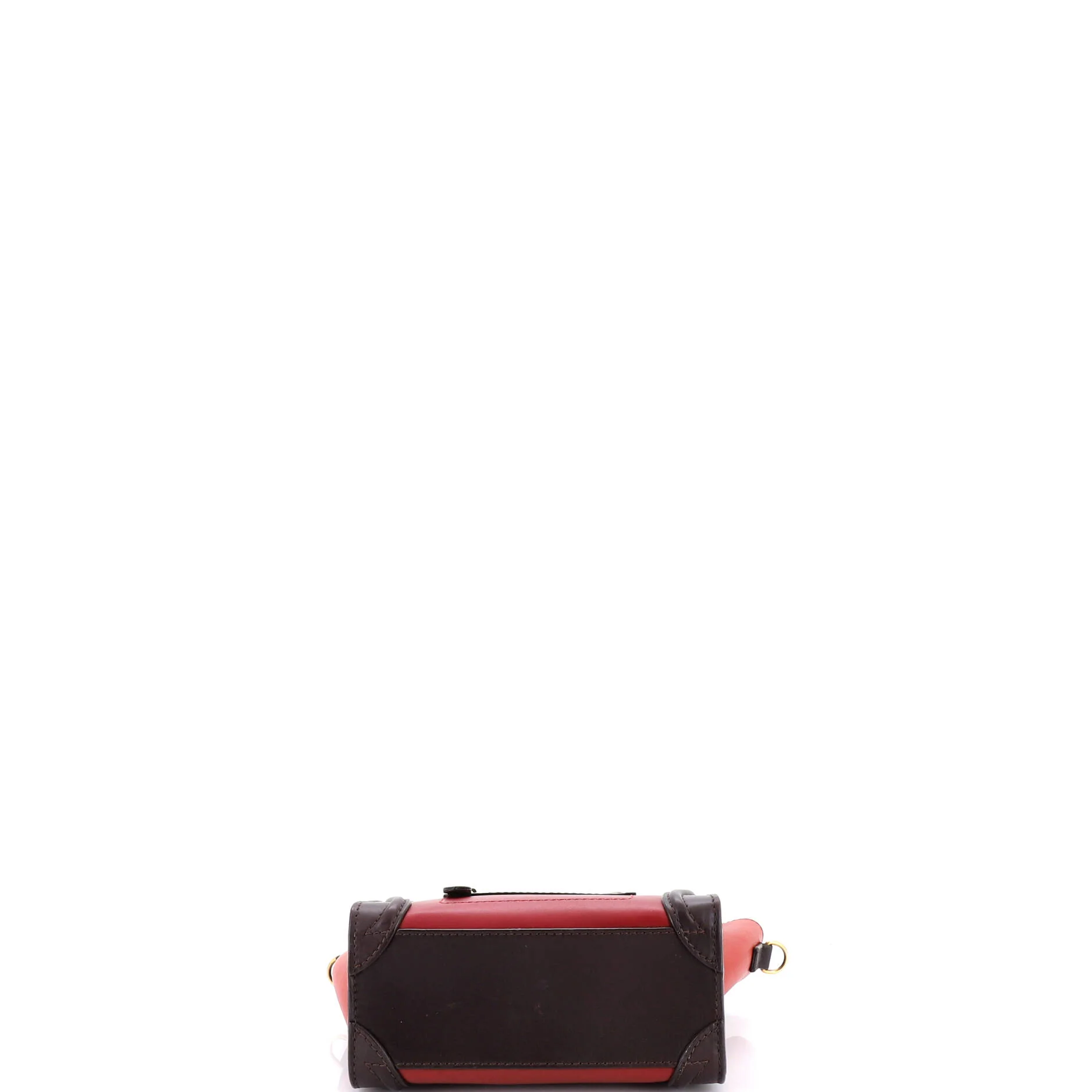 Tricolor Luggage Bag Leather Nano - Image 4