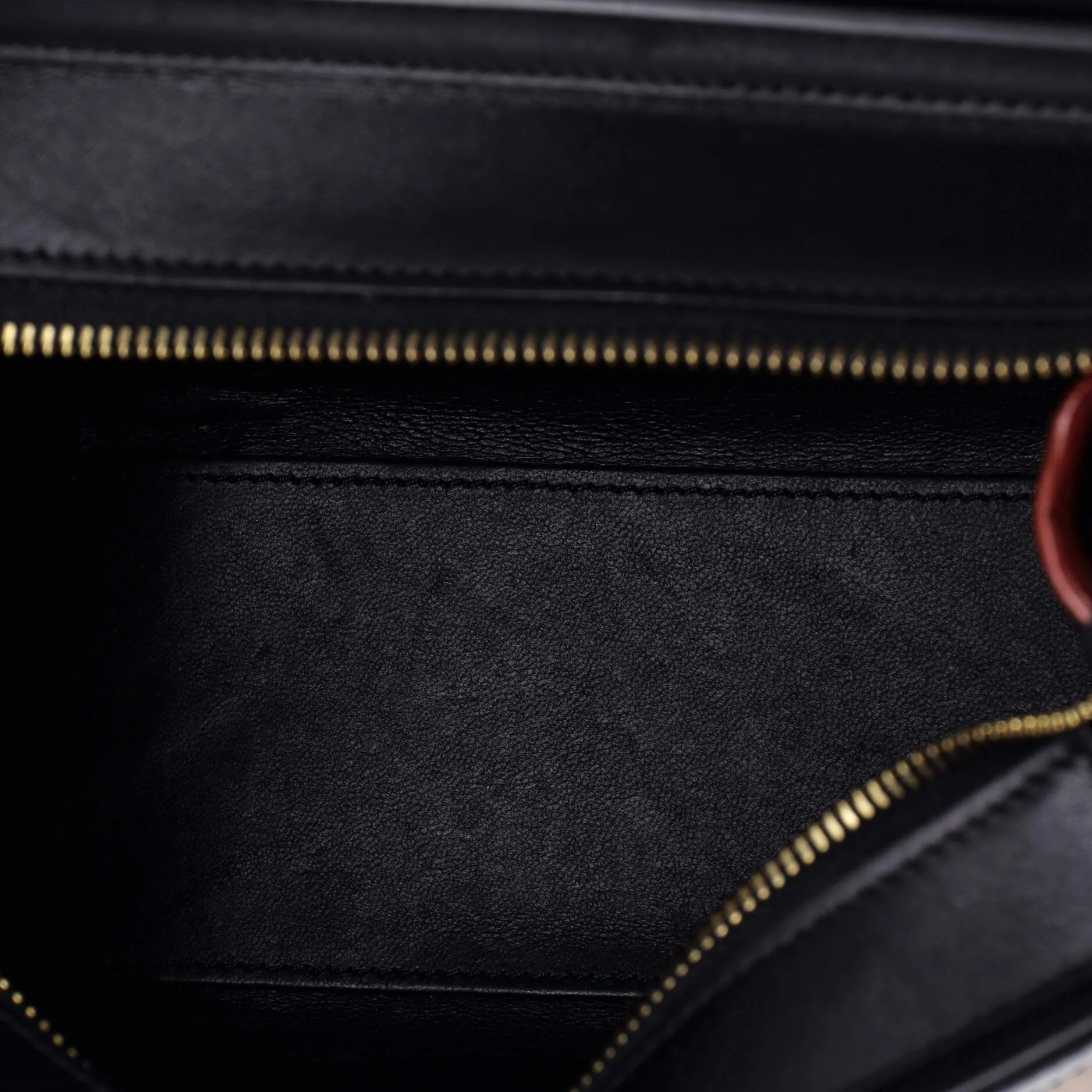 Tricolor Luggage Bag Leather Nano - Image 5