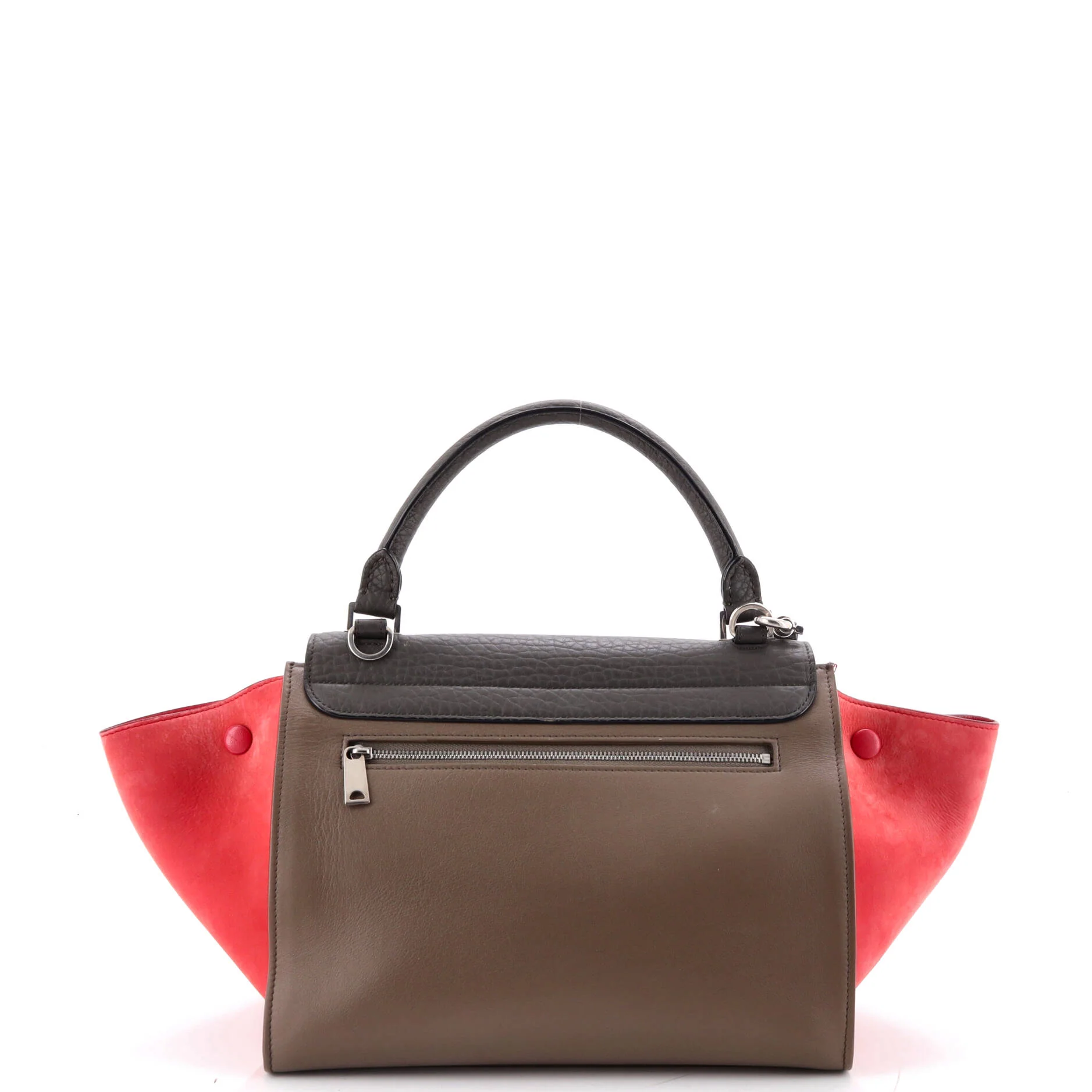 Tricolor Trapeze Bag Leather Small - Image 3