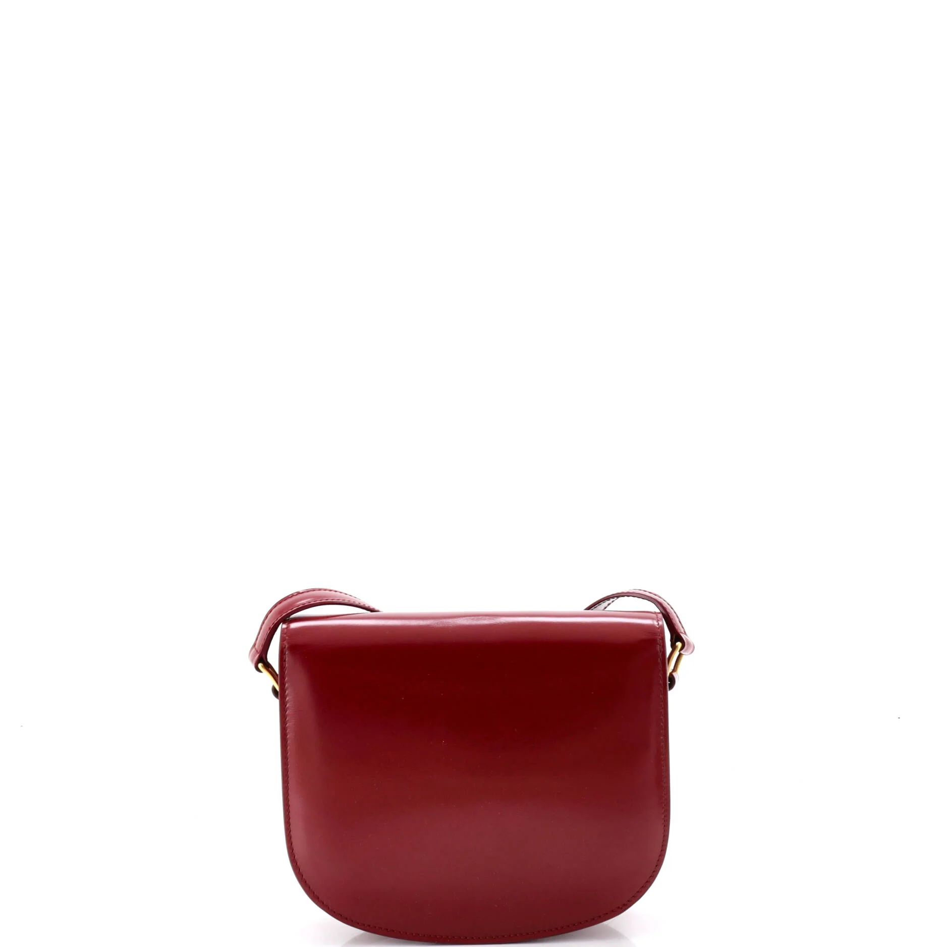 Triomphe Besace Clea Flap Bag Leather - Image 3