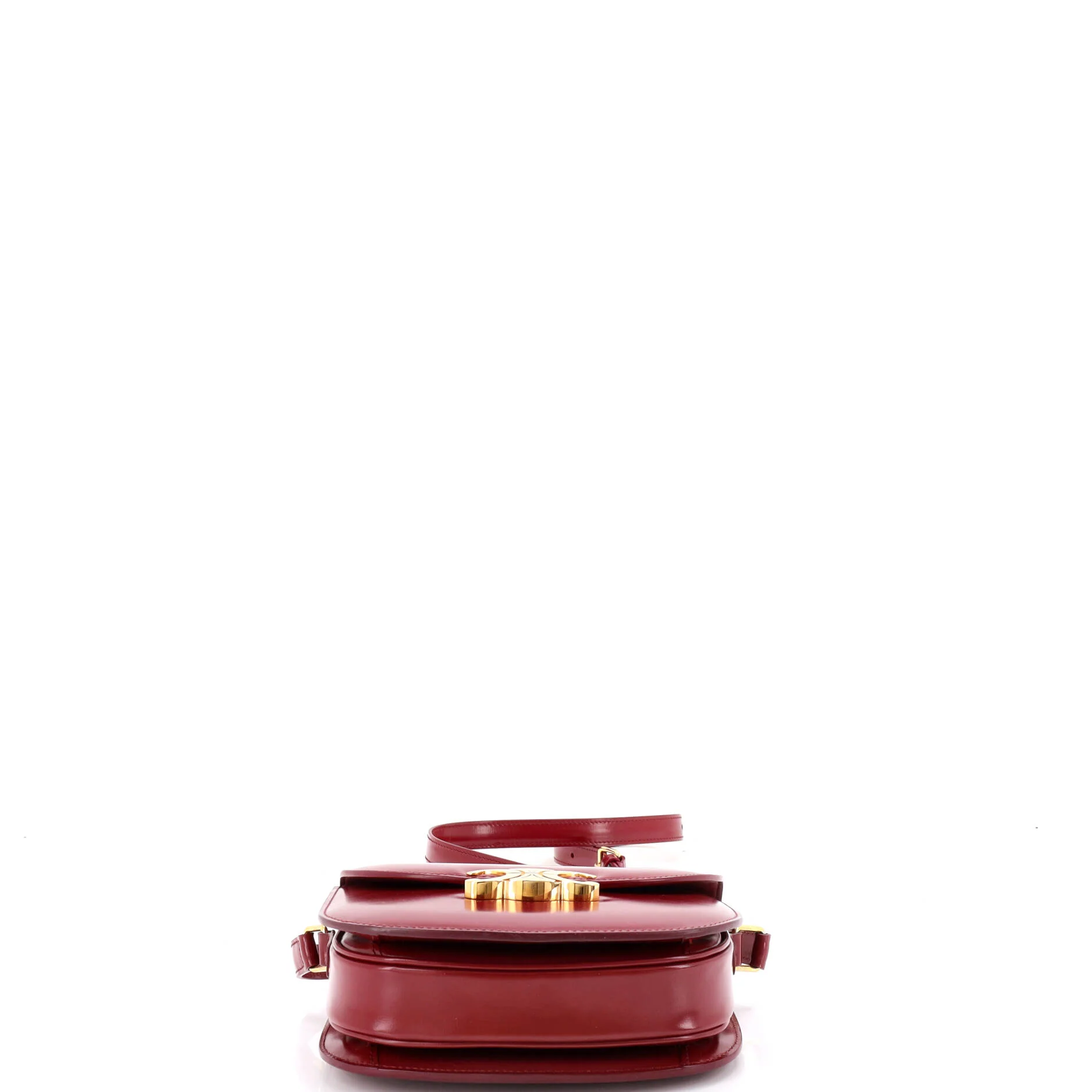 Triomphe Besace Clea Flap Bag Leather - Image 4