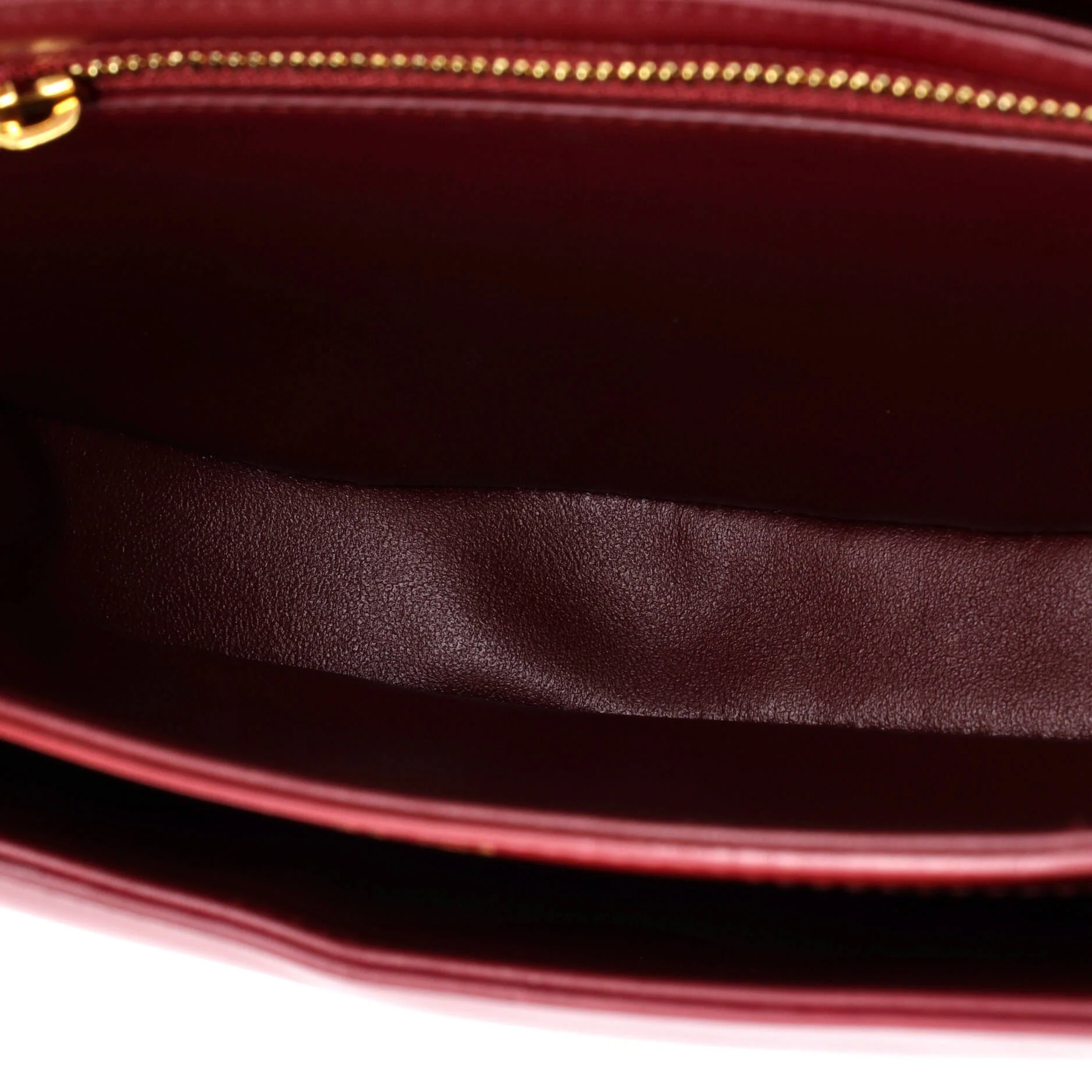 Triomphe Besace Clea Flap Bag Leather - Image 5