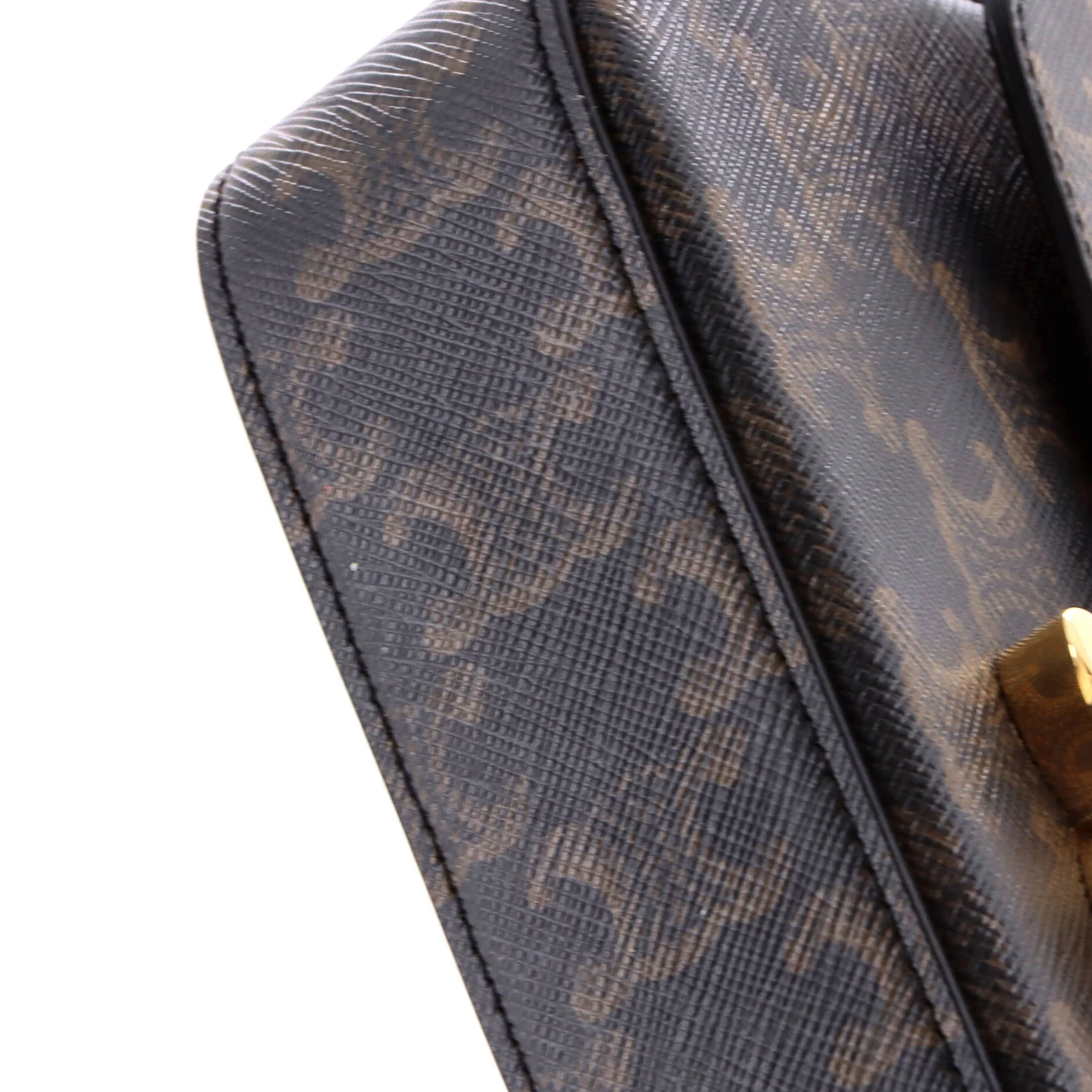 Triomphe Chain Shoulder Bag Triomphe Coated Canvas Small - Image 6