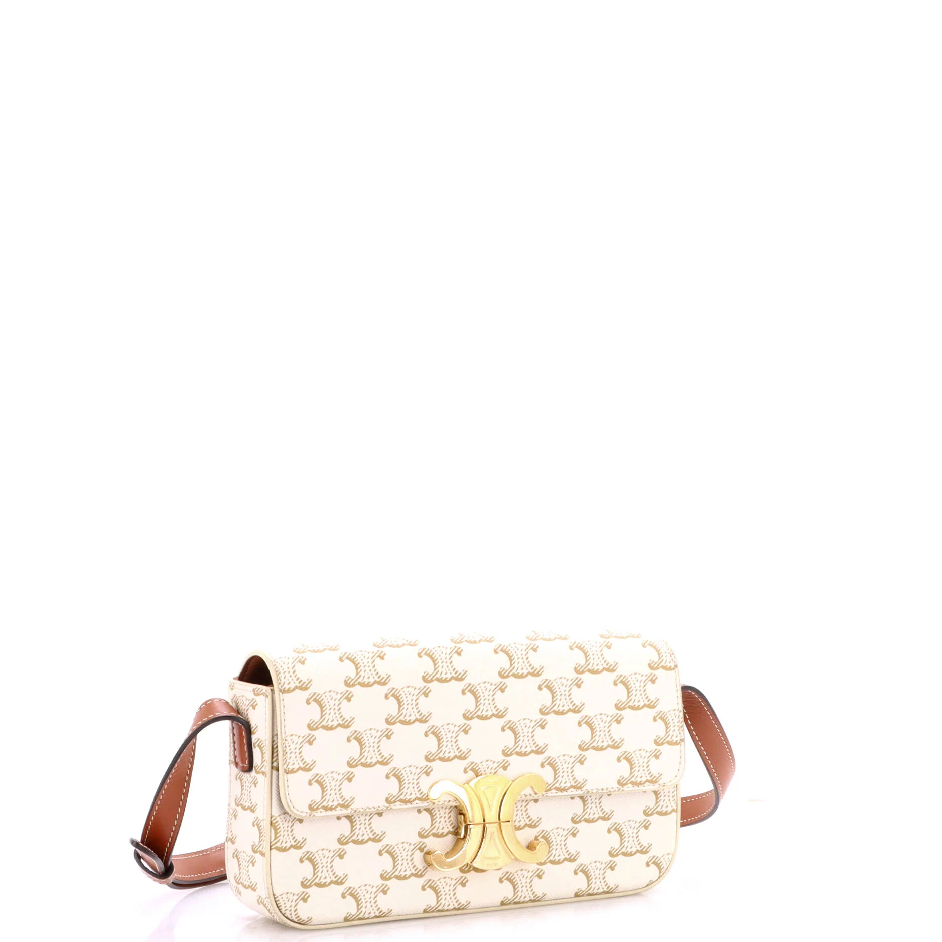 Triomphe East-West Shoulder Bag Triomphe Coated Canvas - Image 2