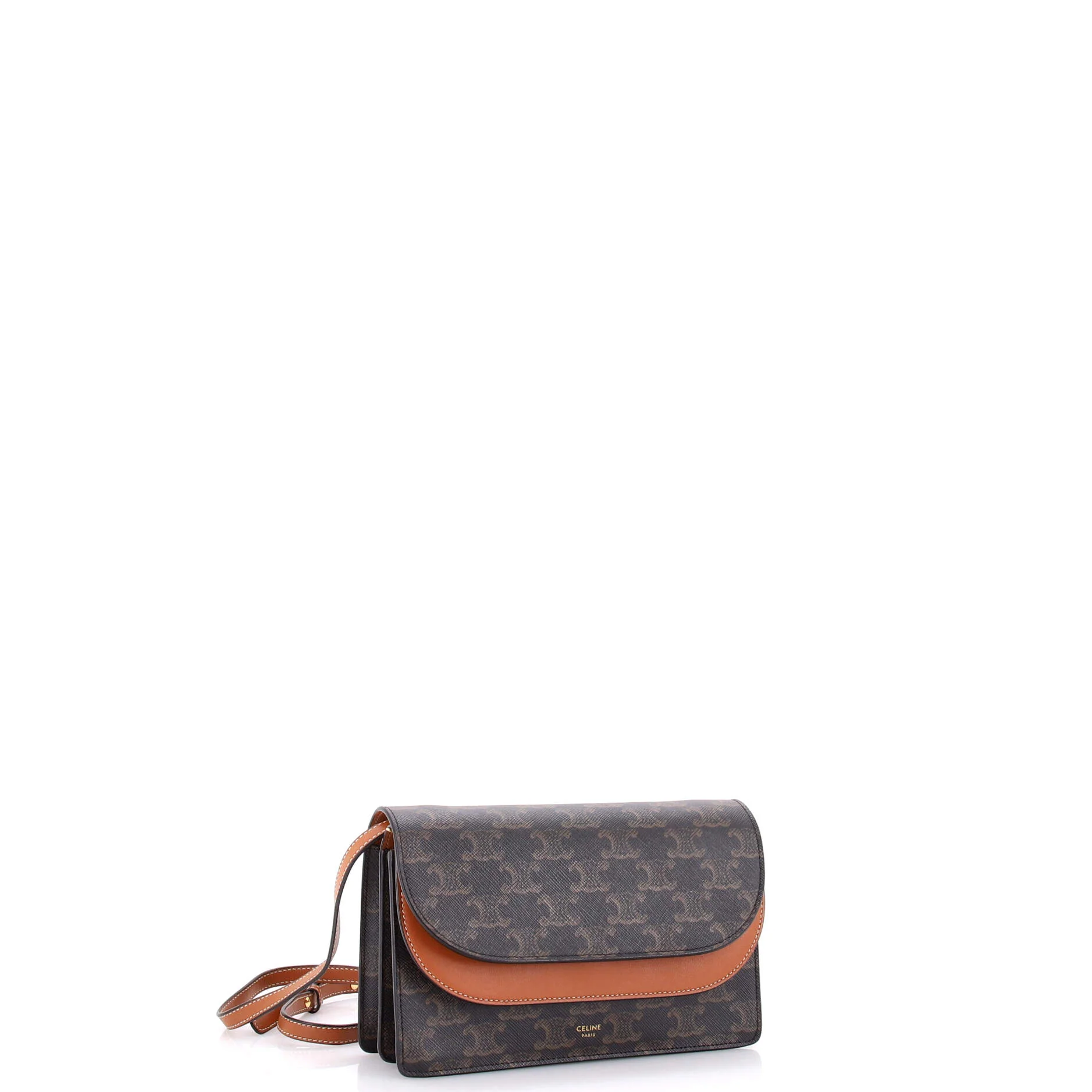 Wallet on Strap Triomphe Coated Canvas - Image 2