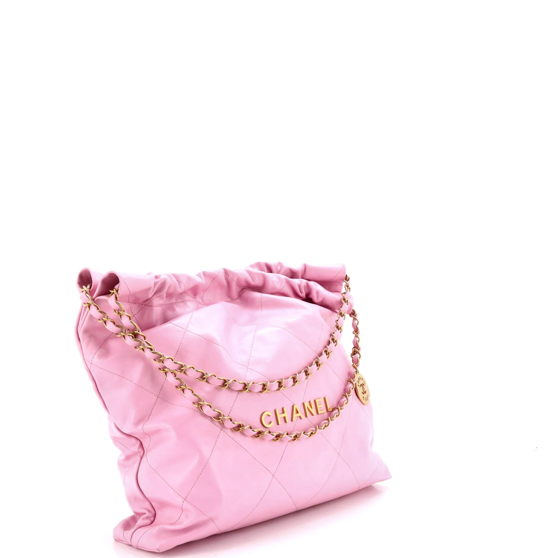 22 Chain Hobo Quilted Calfskin Medium - Image 3