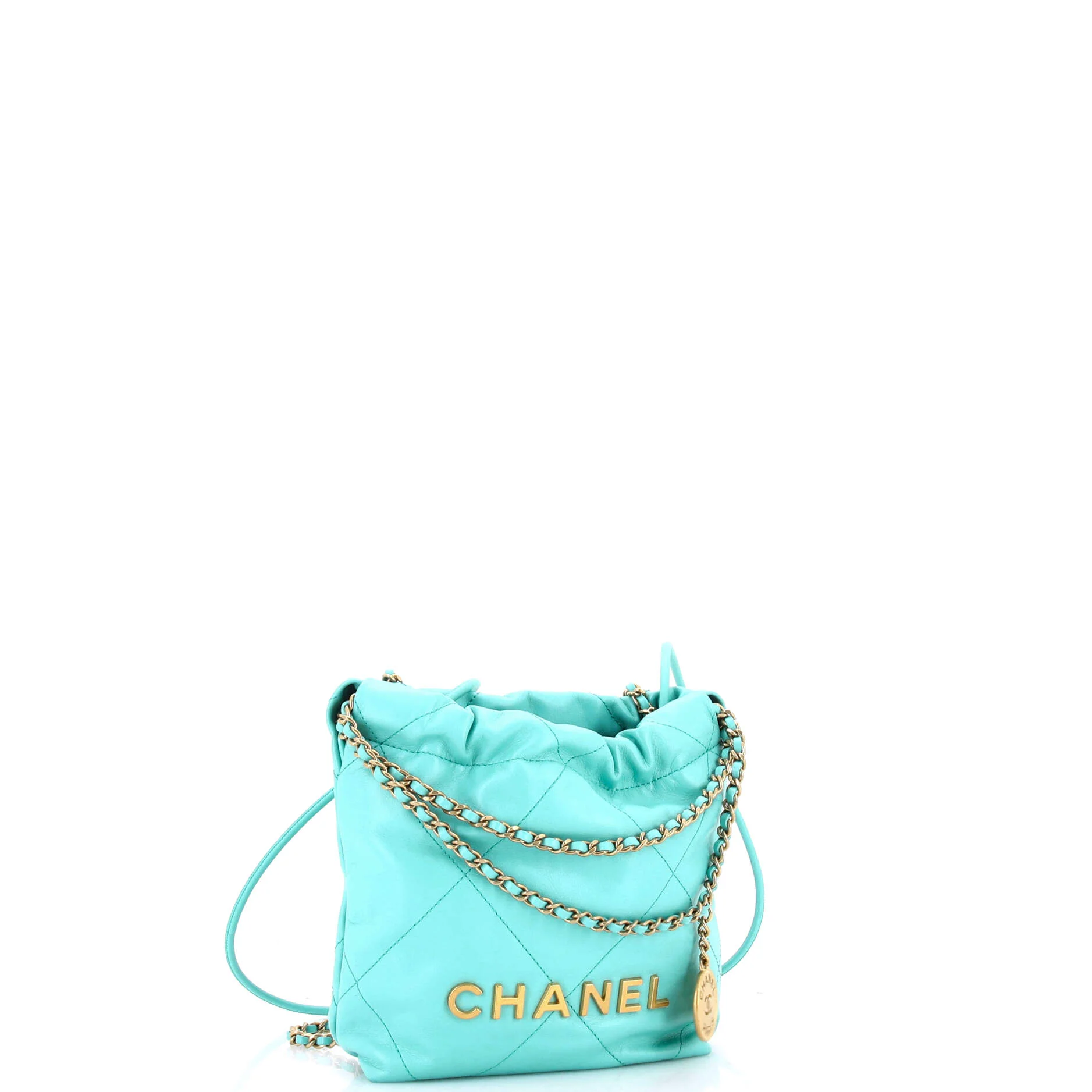 22 Chain Hobo Quilted Calfskin Mini - Image 2