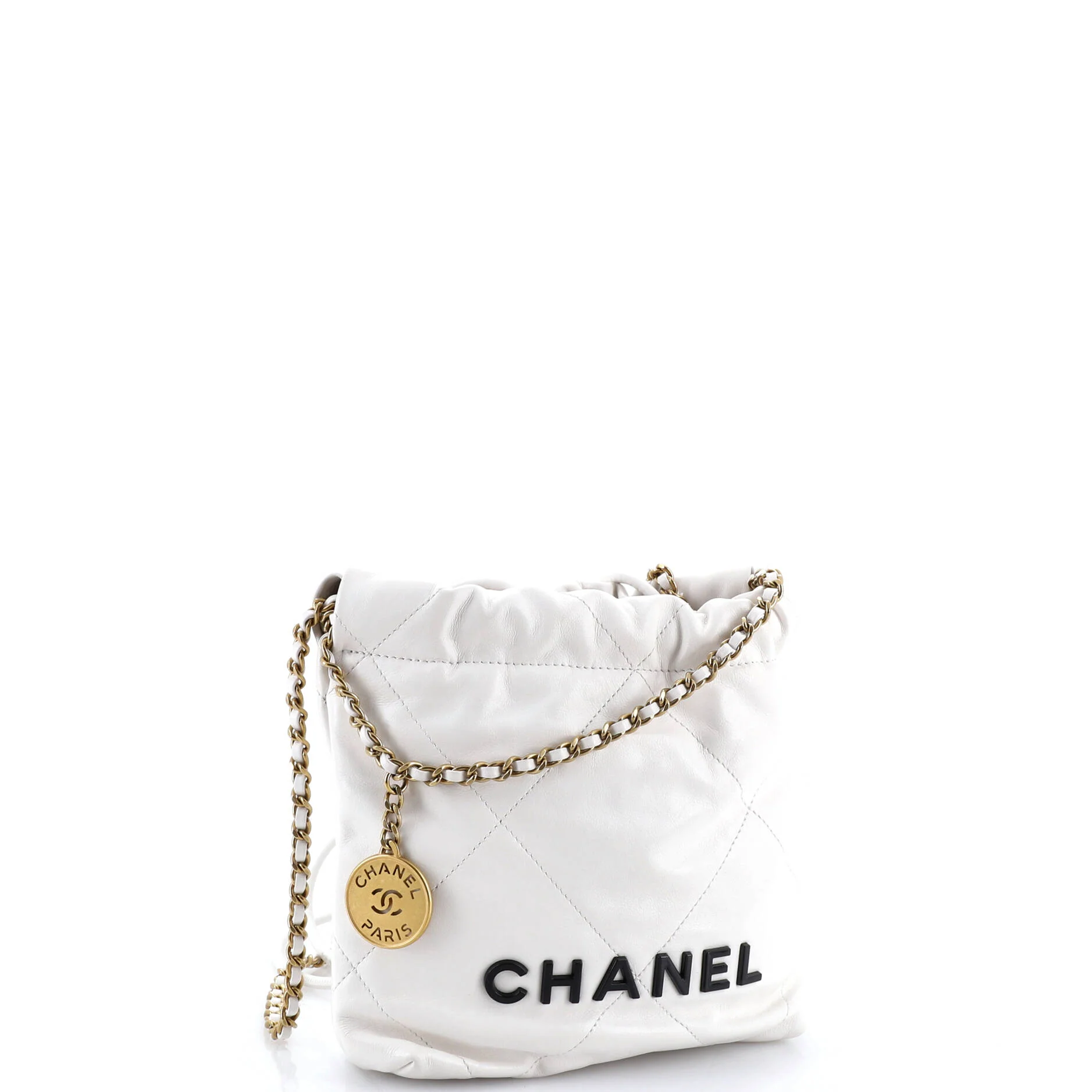 22 Chain Hobo Quilted Calfskin Mini - Image 2