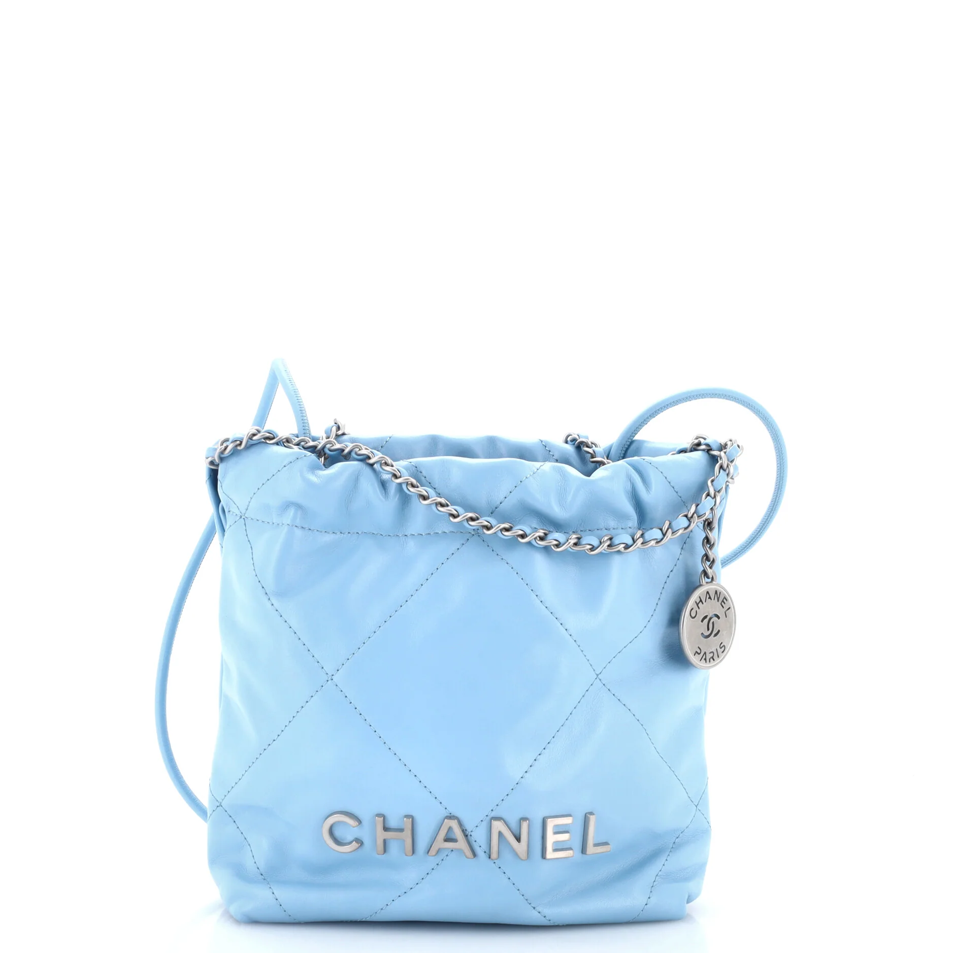 22 Chain Hobo Quilted Calfskin Mini