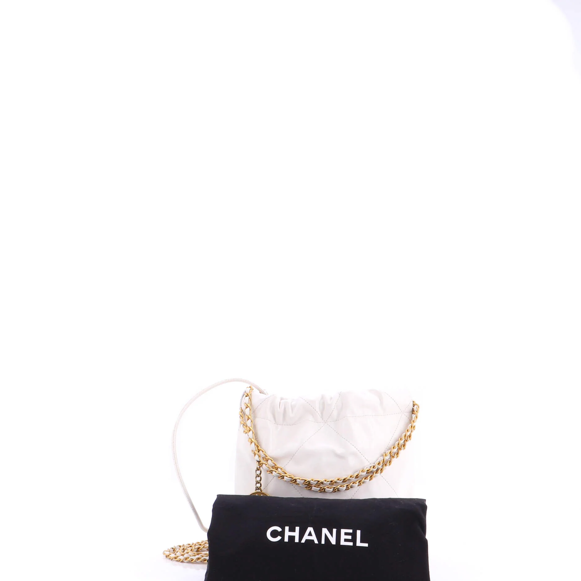 22 Chain Hobo Quilted Calfskin Mini - Image 2