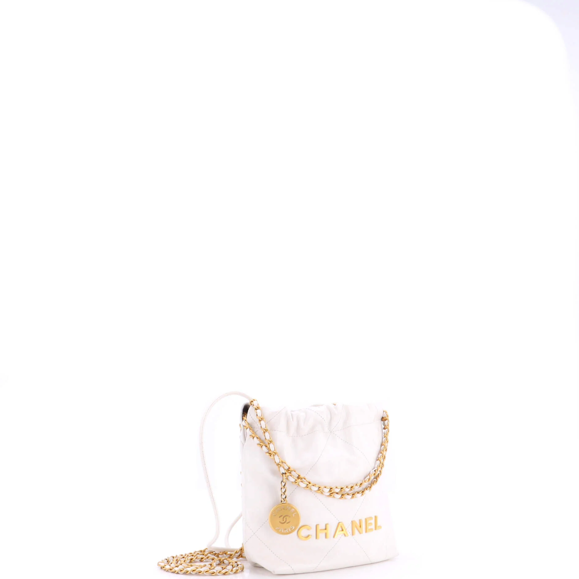 22 Chain Hobo Quilted Calfskin Mini - Image 3