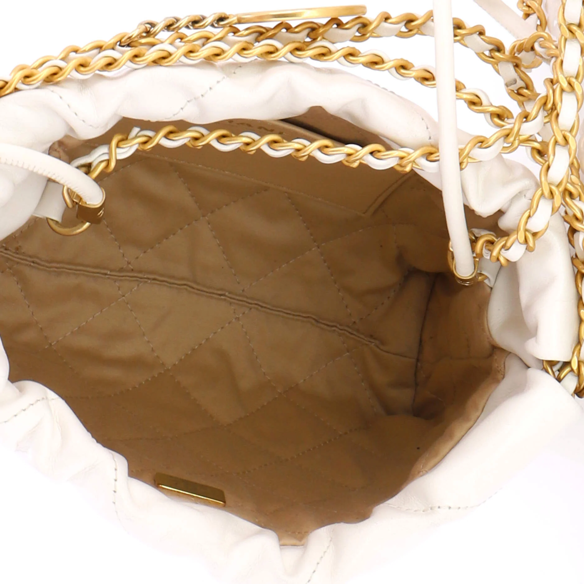 22 Chain Hobo Quilted Calfskin Mini - Image 6