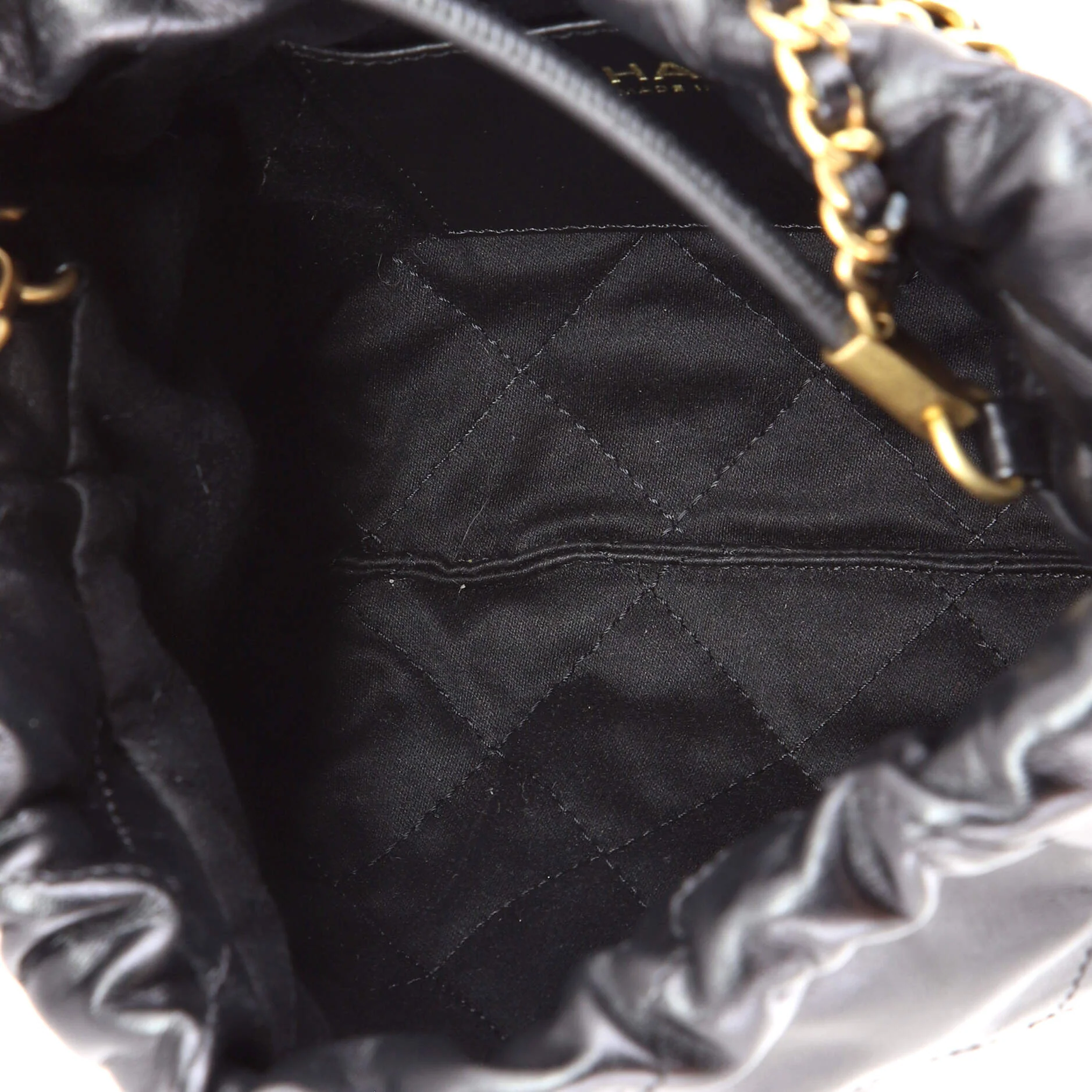 22 Chain Hobo Quilted Calfskin Mini - Image 5