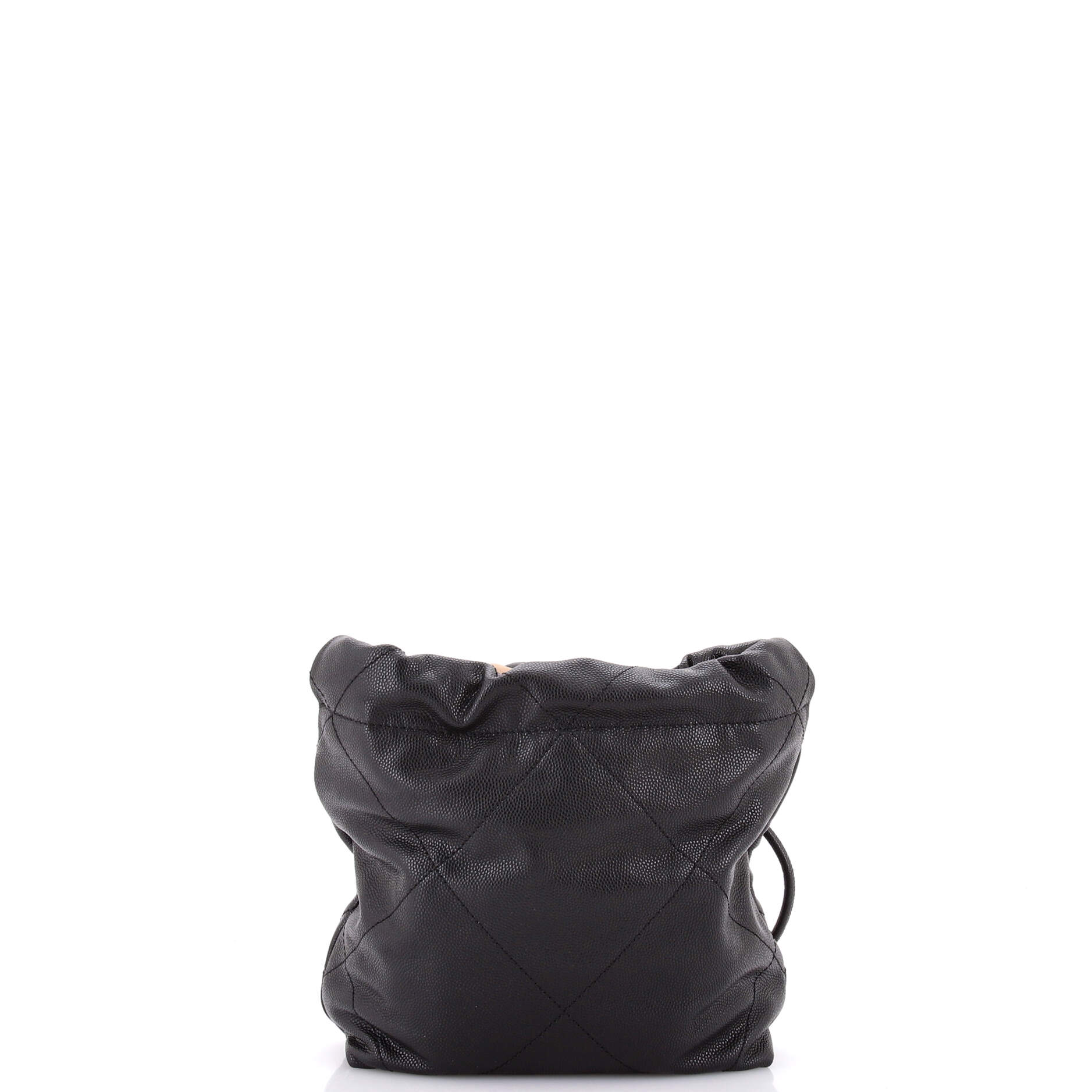 22 Chain Hobo Quilted Caviar Mini - Image 3