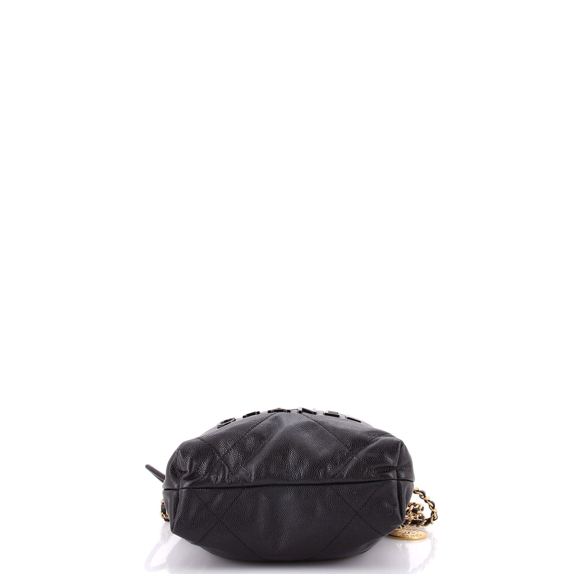 22 Chain Hobo Quilted Caviar Mini - Image 4
