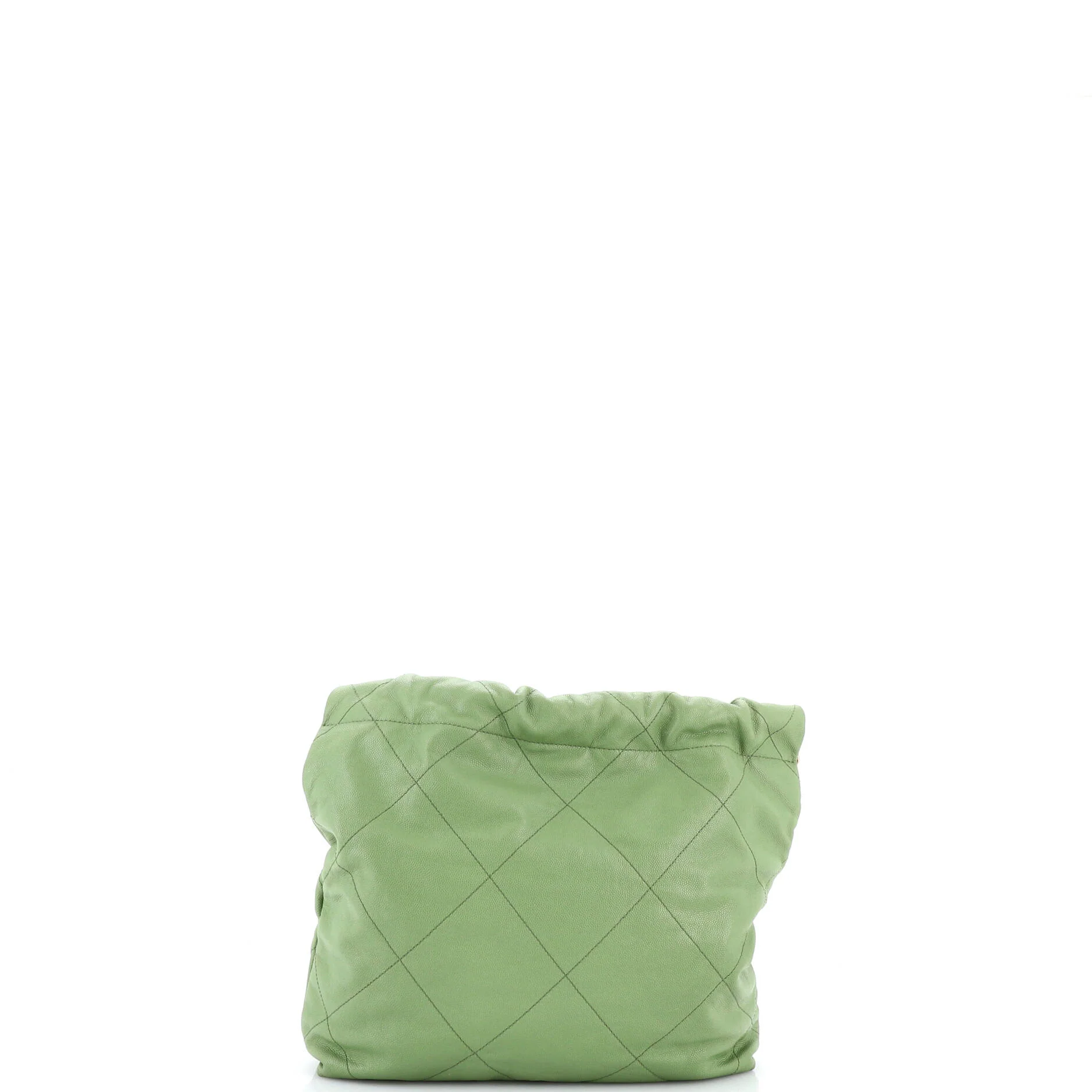 22 Chain Hobo Quilted Caviar Small - Image 4