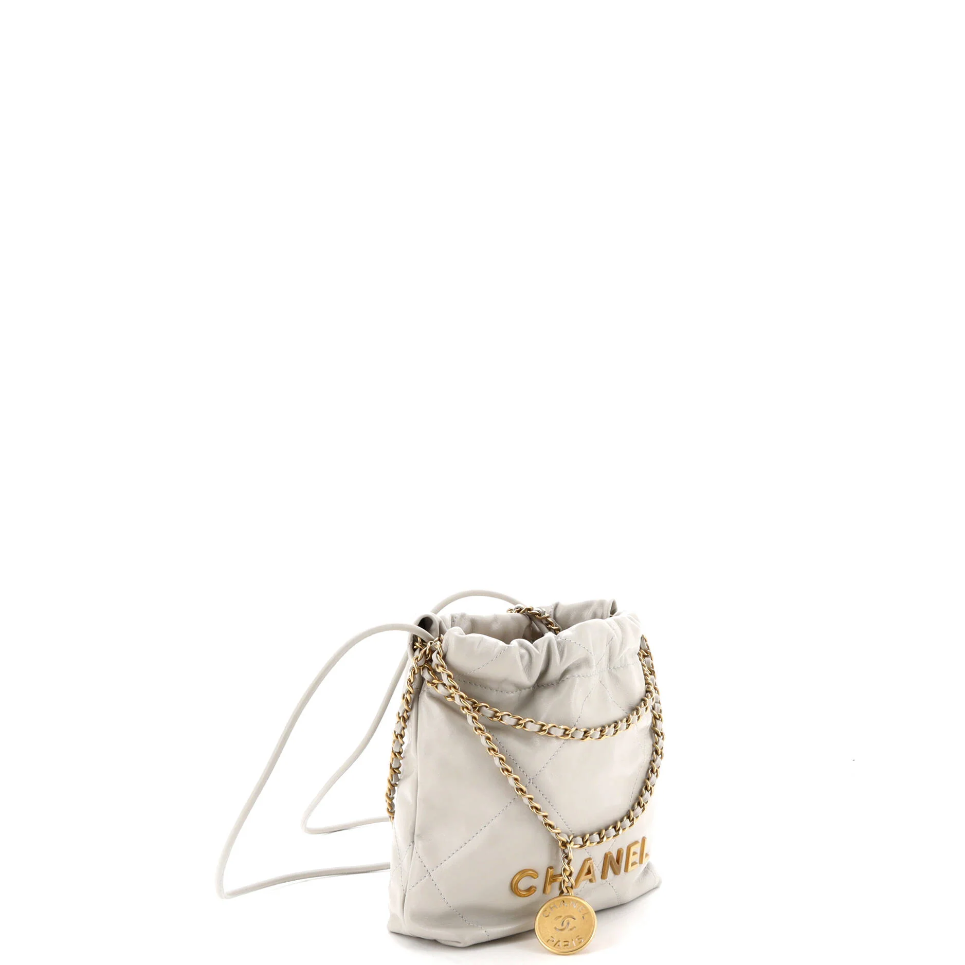 22 Chain Hobo Quilted Calfskin Mini - Image 2