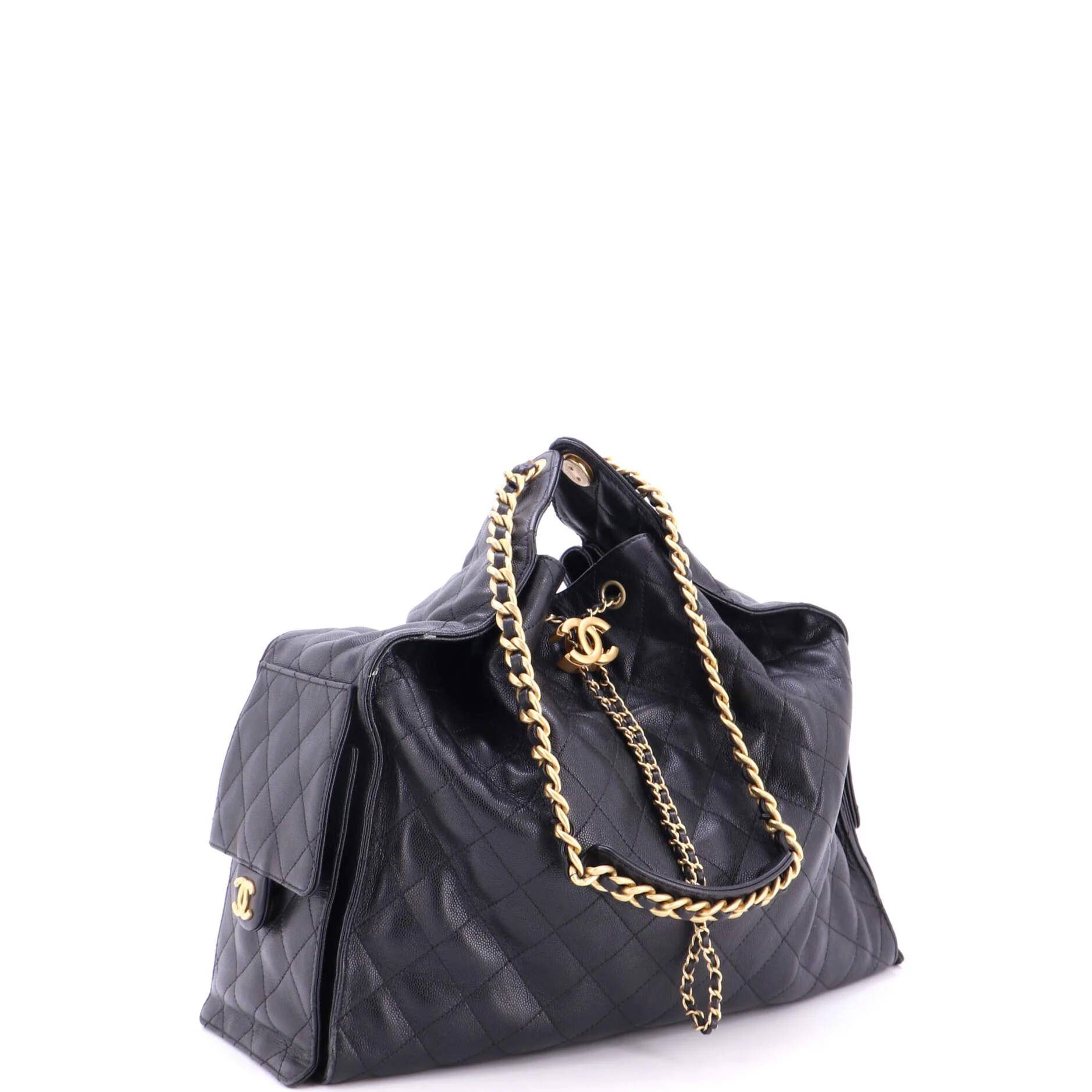 25 Hobo Bag Quilted Caviar Medium - Image 3