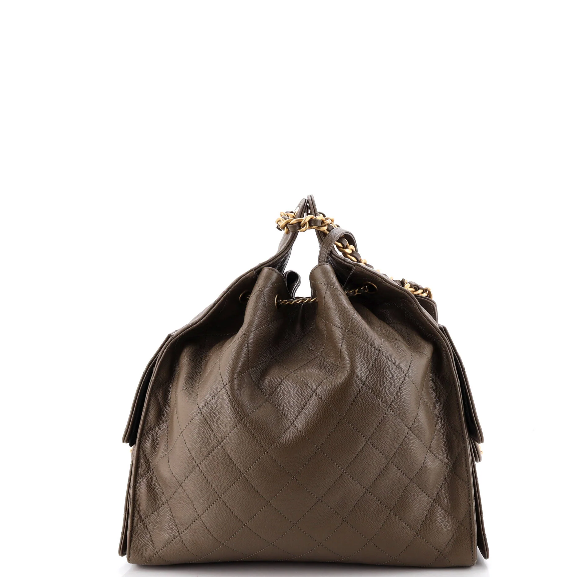 25 Hobo Bag Quilted Caviar Medium - Image 4