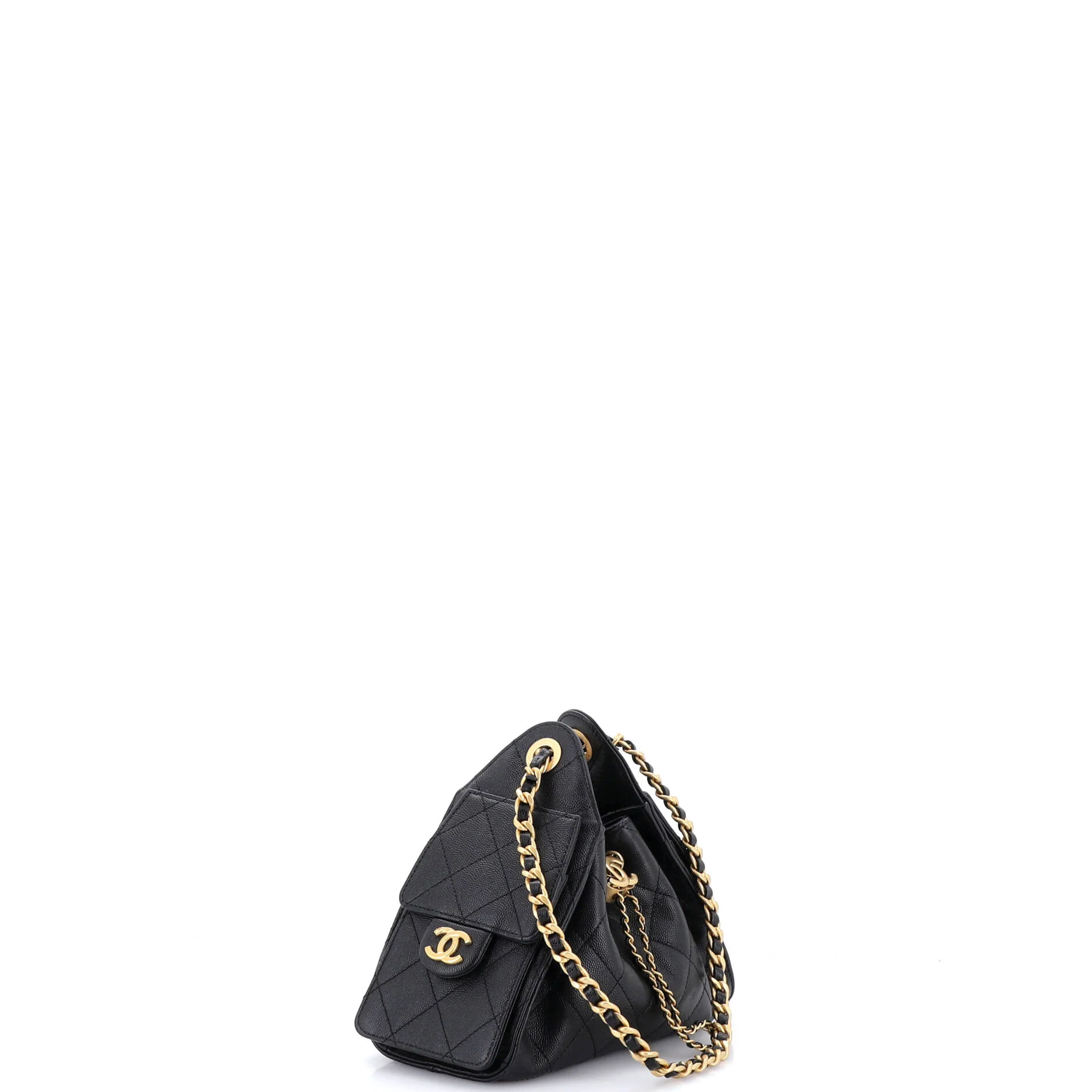 25 Hobo Bag Quilted Caviar Mini - Image 2