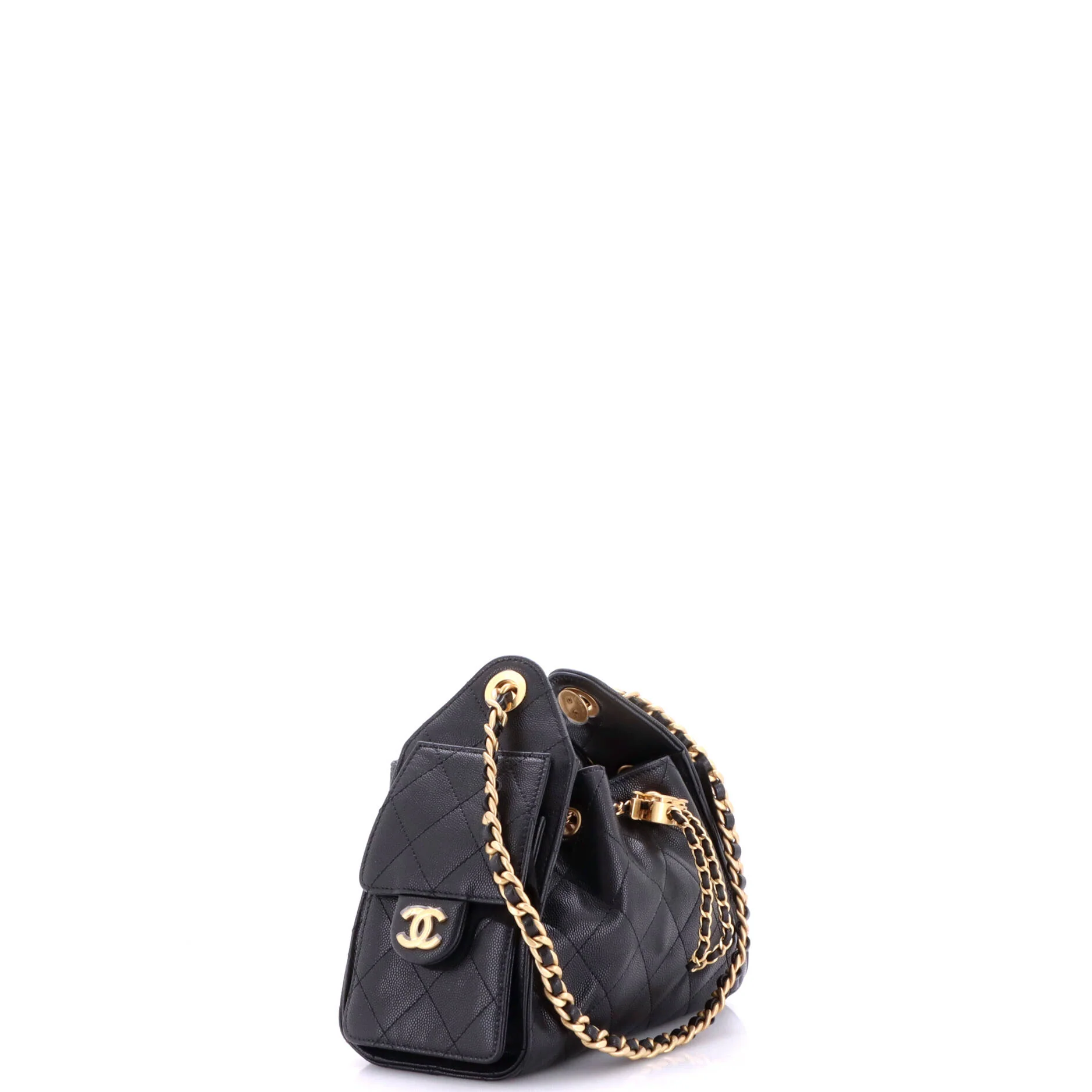 25 Hobo Bag Quilted Caviar Mini - Image 2
