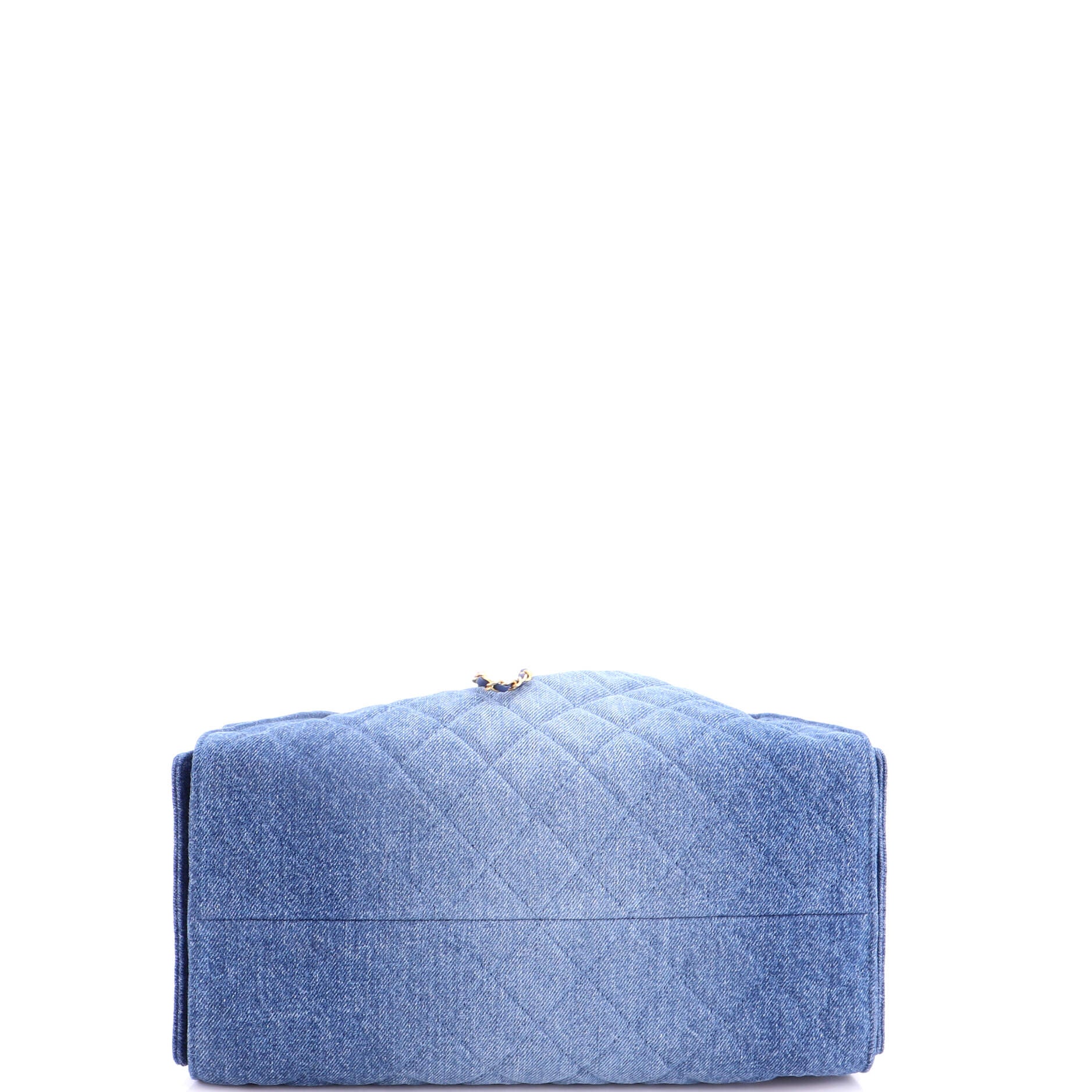25 Hobo Bag Quilted Denim Medium - Image 6