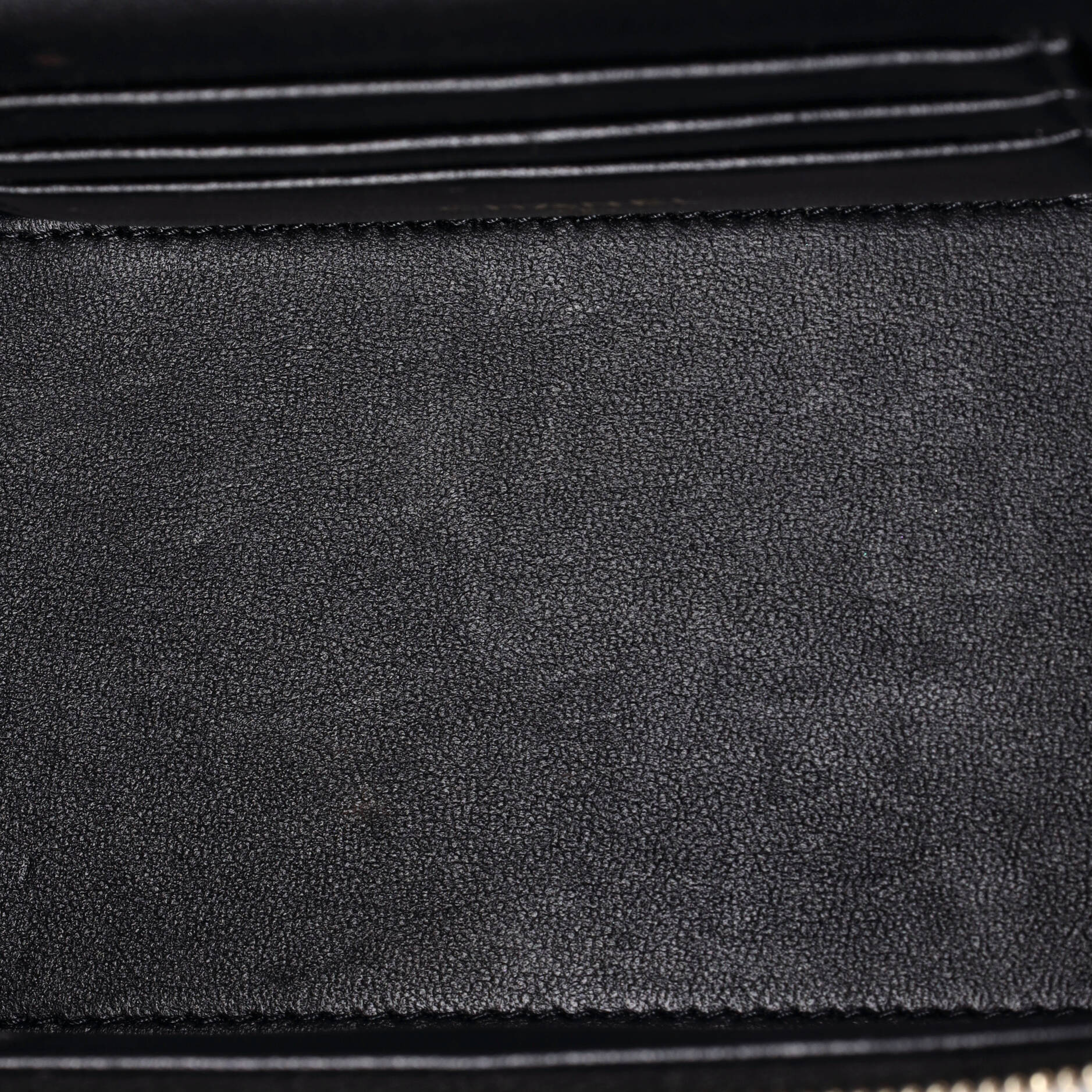 All Slide Long Vanity Case with Chain Quilted Lambskin Small - Image 5