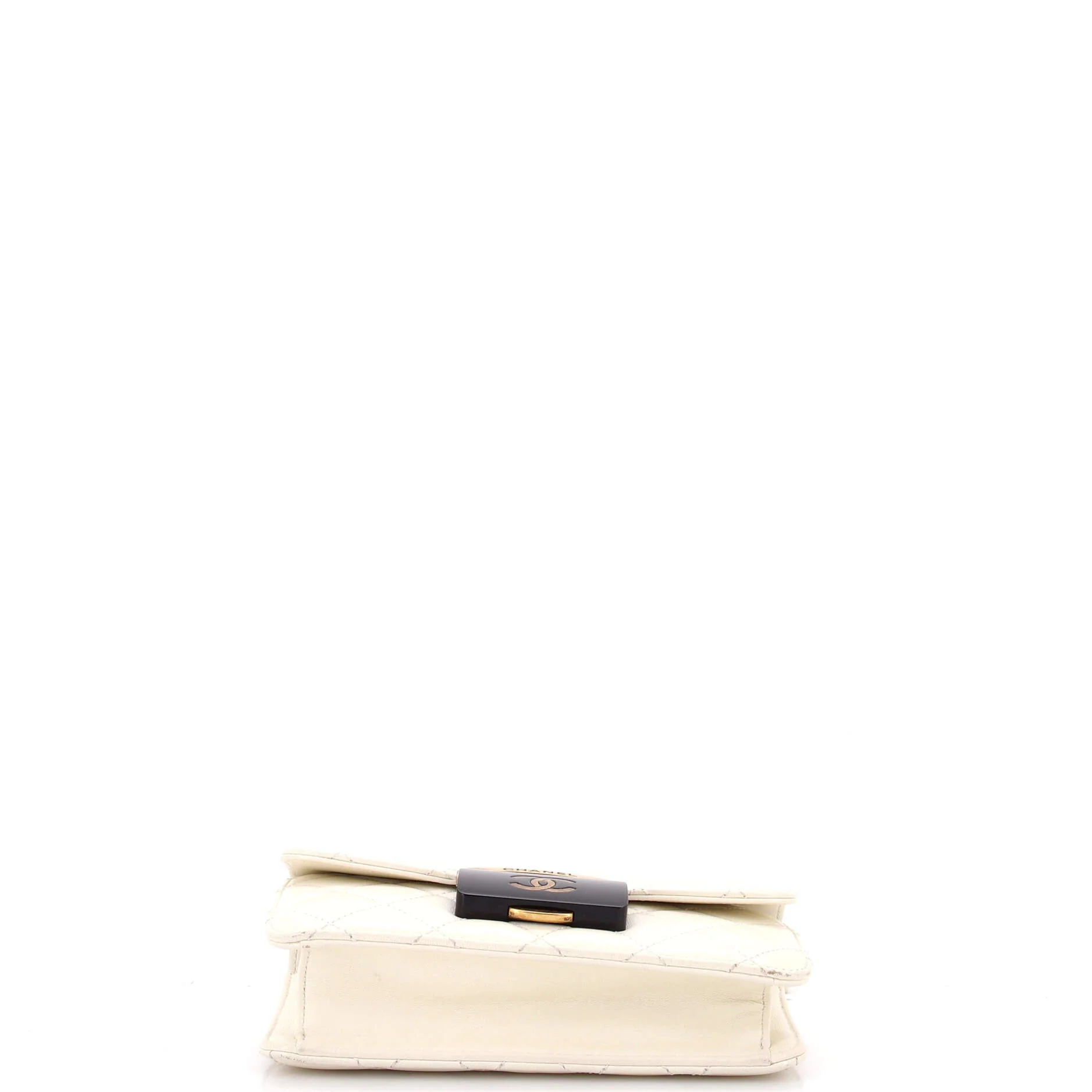 Beauty Lock Flap Bag Quilted Sheepskin Mini - Image 8